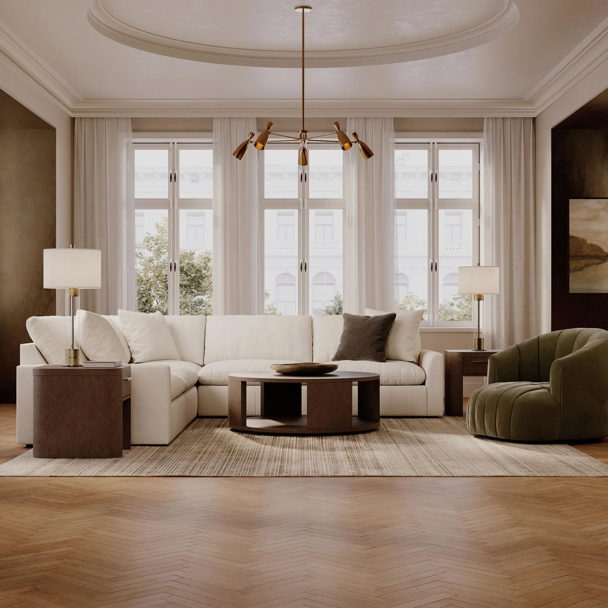 Whitehaven-Exclusive 5 Piece Modular Sectional - Image 13
