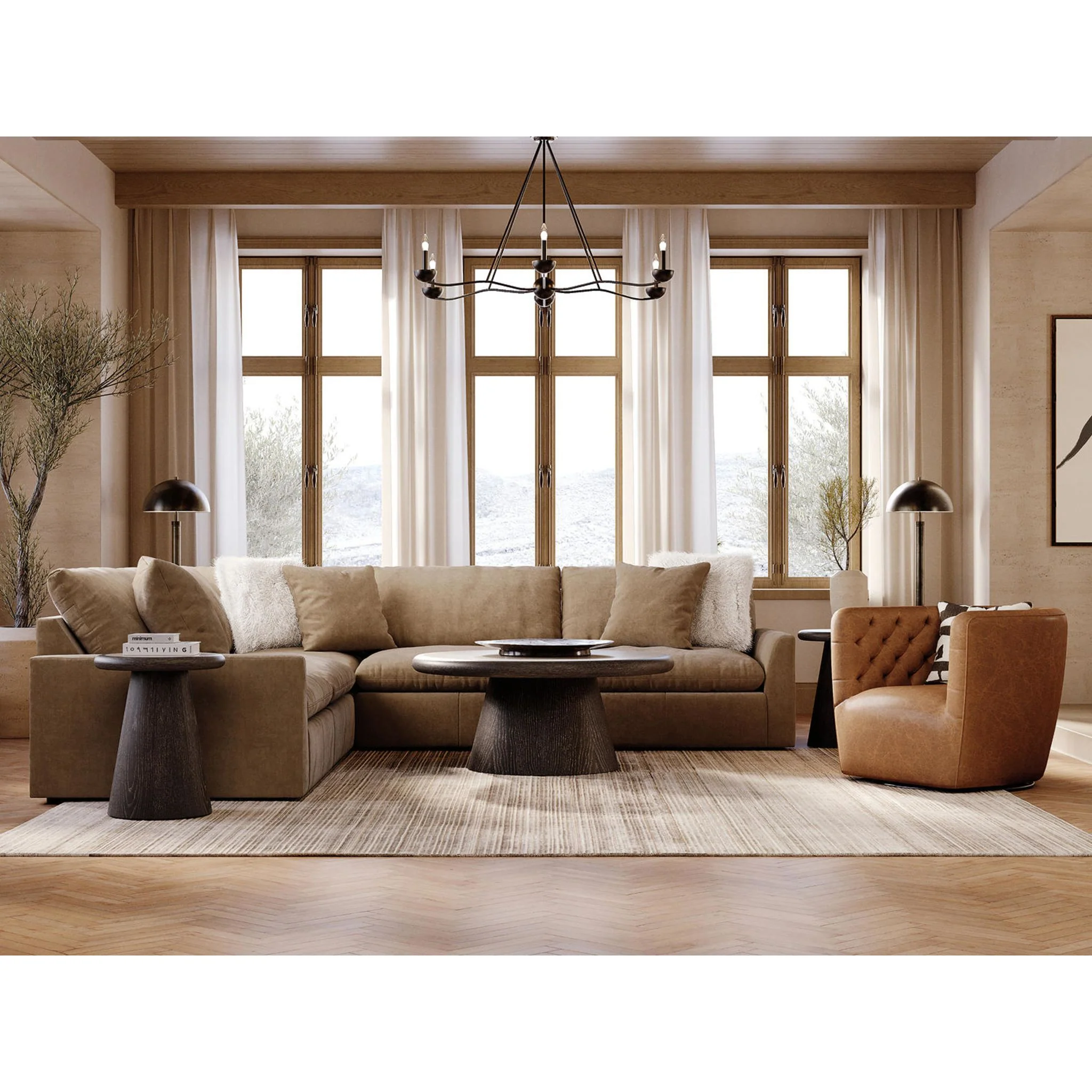 Whitehaven-Exclusive 5 Piece Modular Sectional - Image 23