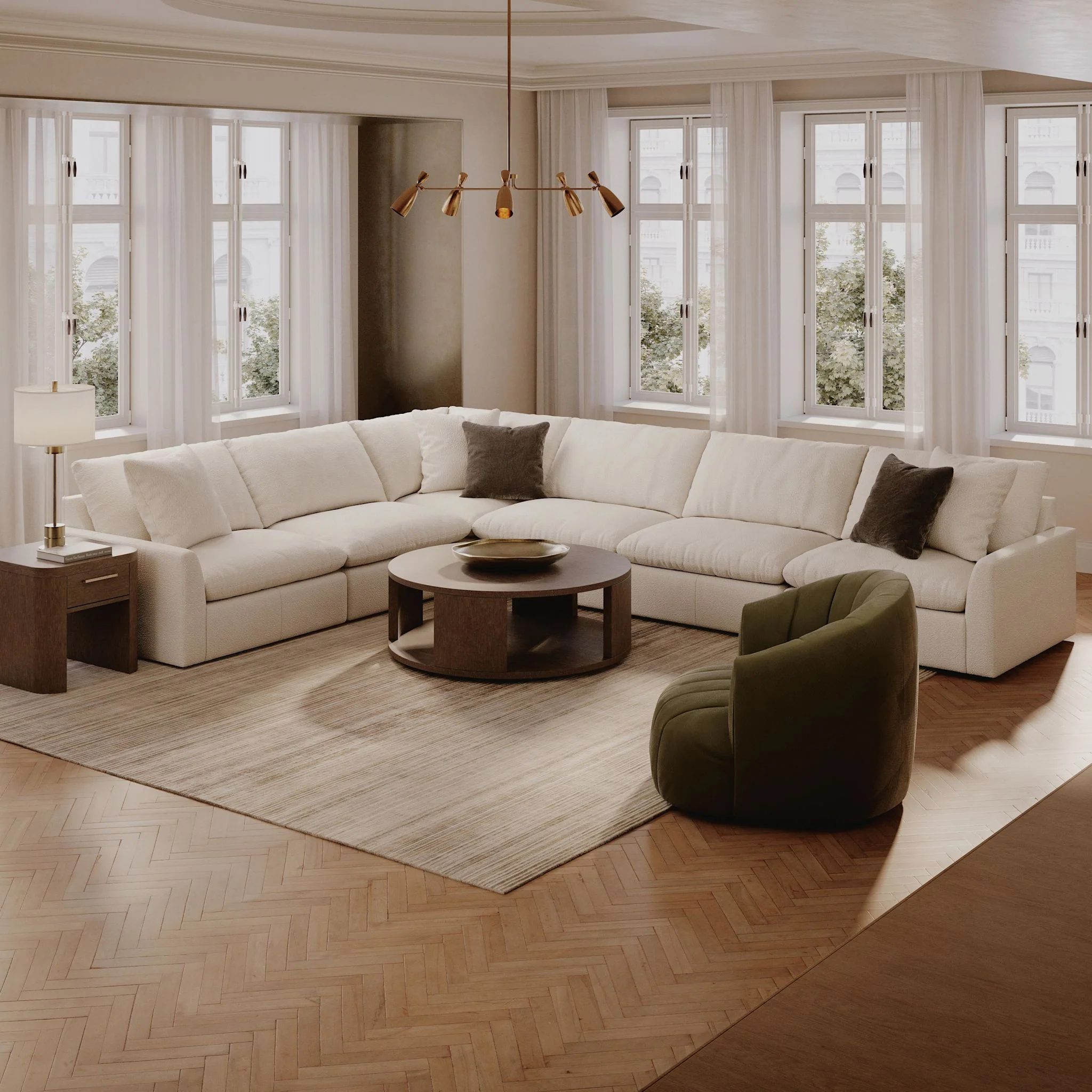 Whitehaven-Exclusive 6 Piece Modular Sectional - Image 17