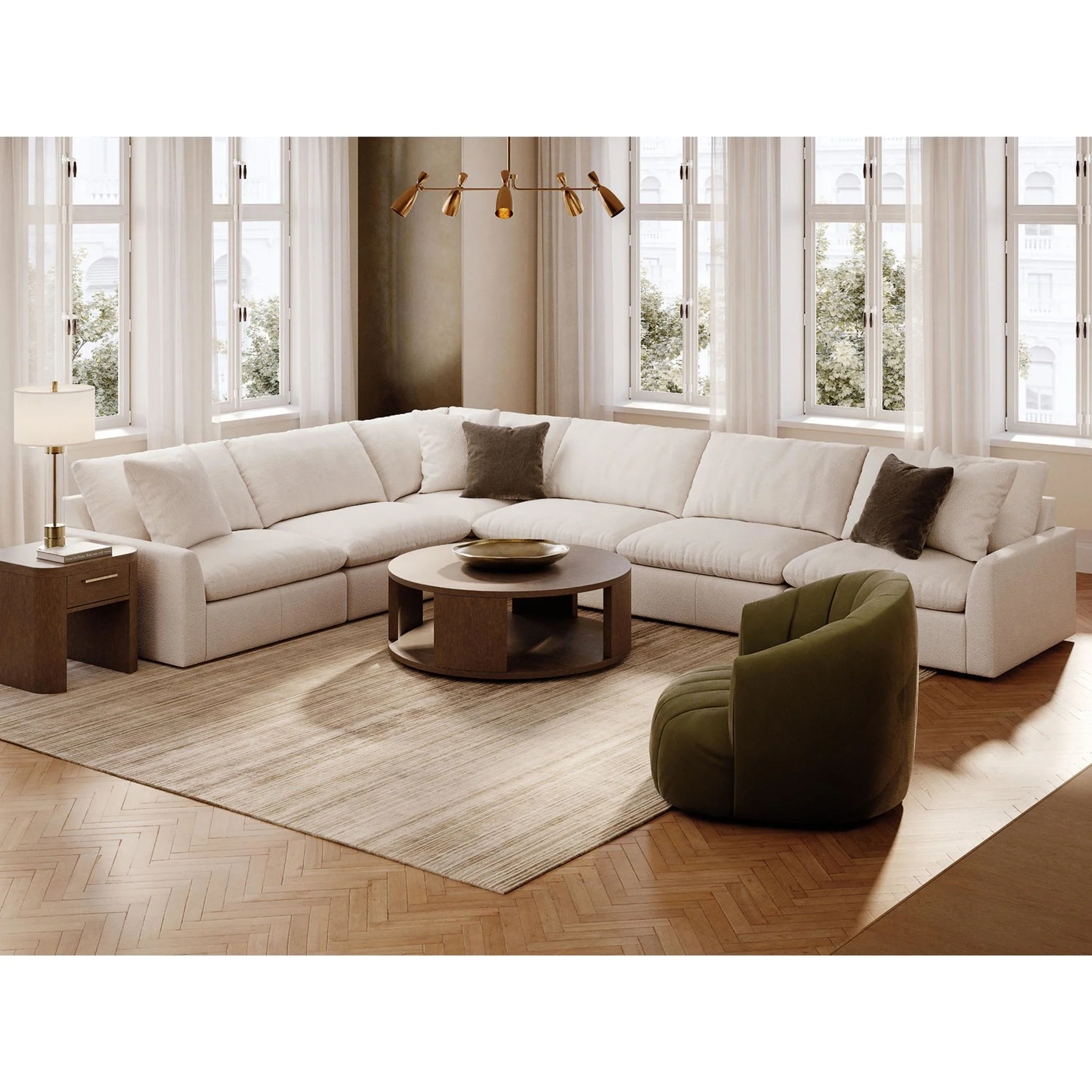 Whitehaven-Exclusive 6 Piece Modular Sectional - Image 7