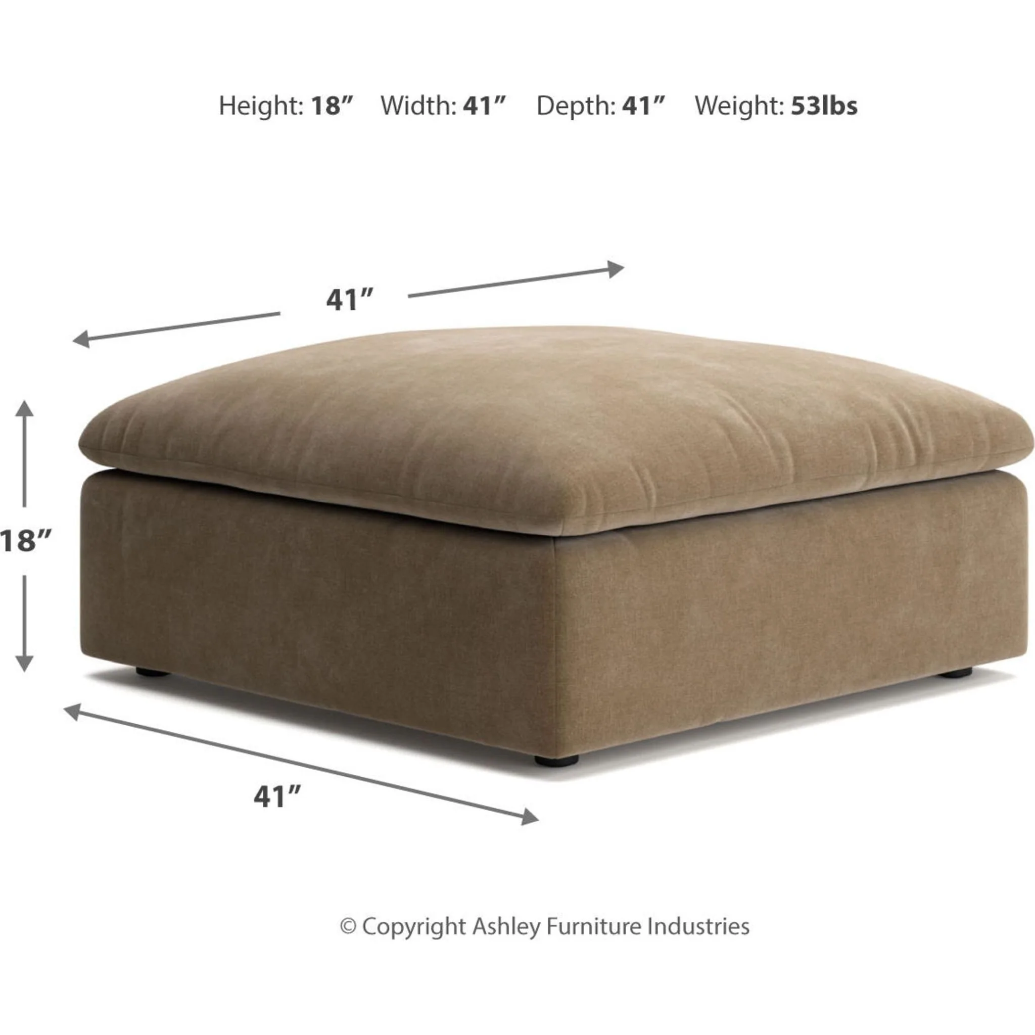 Whitehaven-Exclusive Oversized Accent Ottoman - Image 27