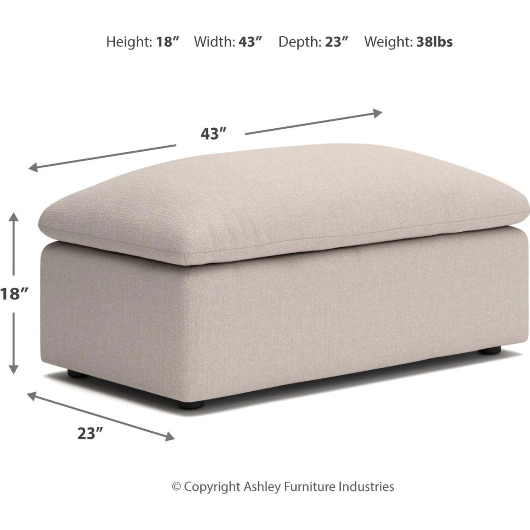 Whitehaven-Exclusive Ottoman - Image 14