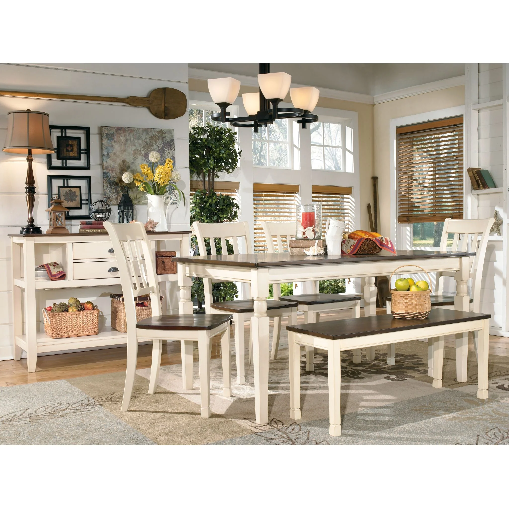 Whitesburg Dining Bench - Image 9