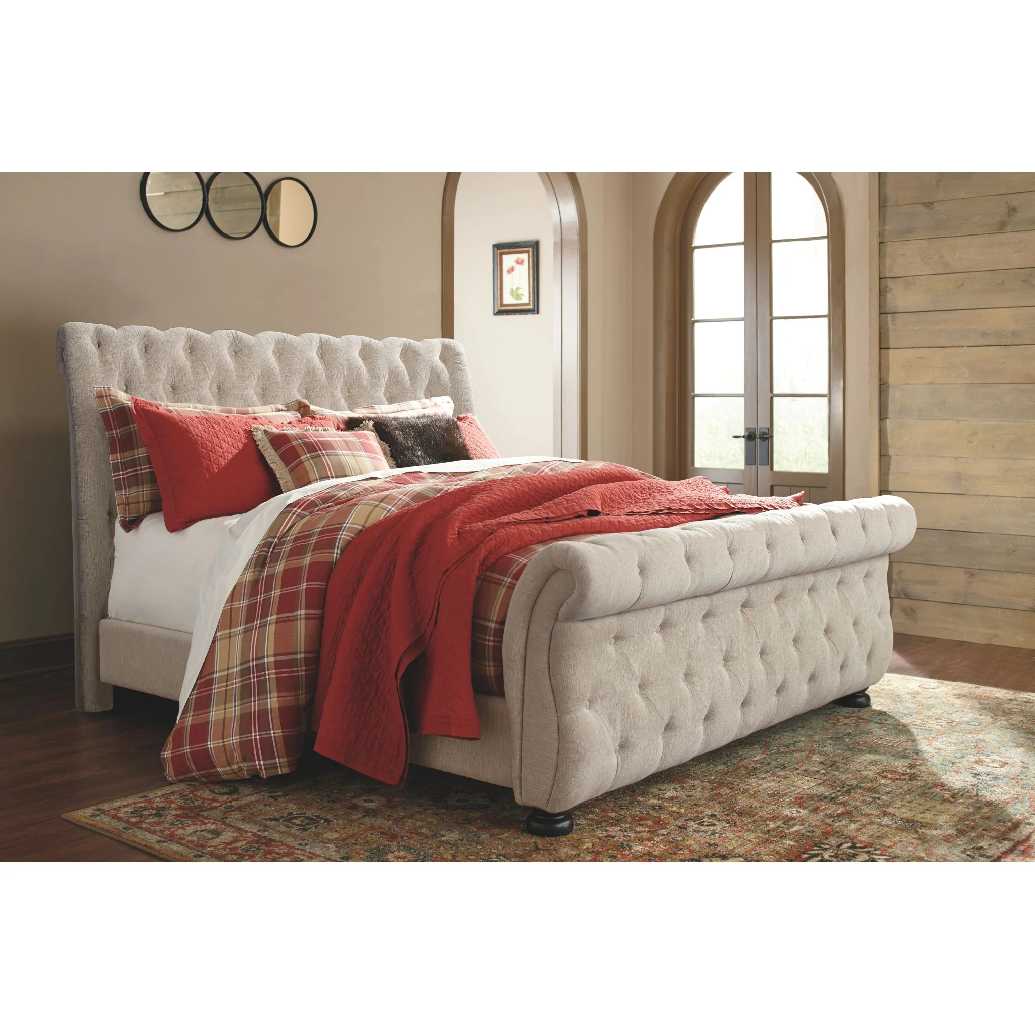 Willenburg 3 Piece Upholstered Bed - Image 11