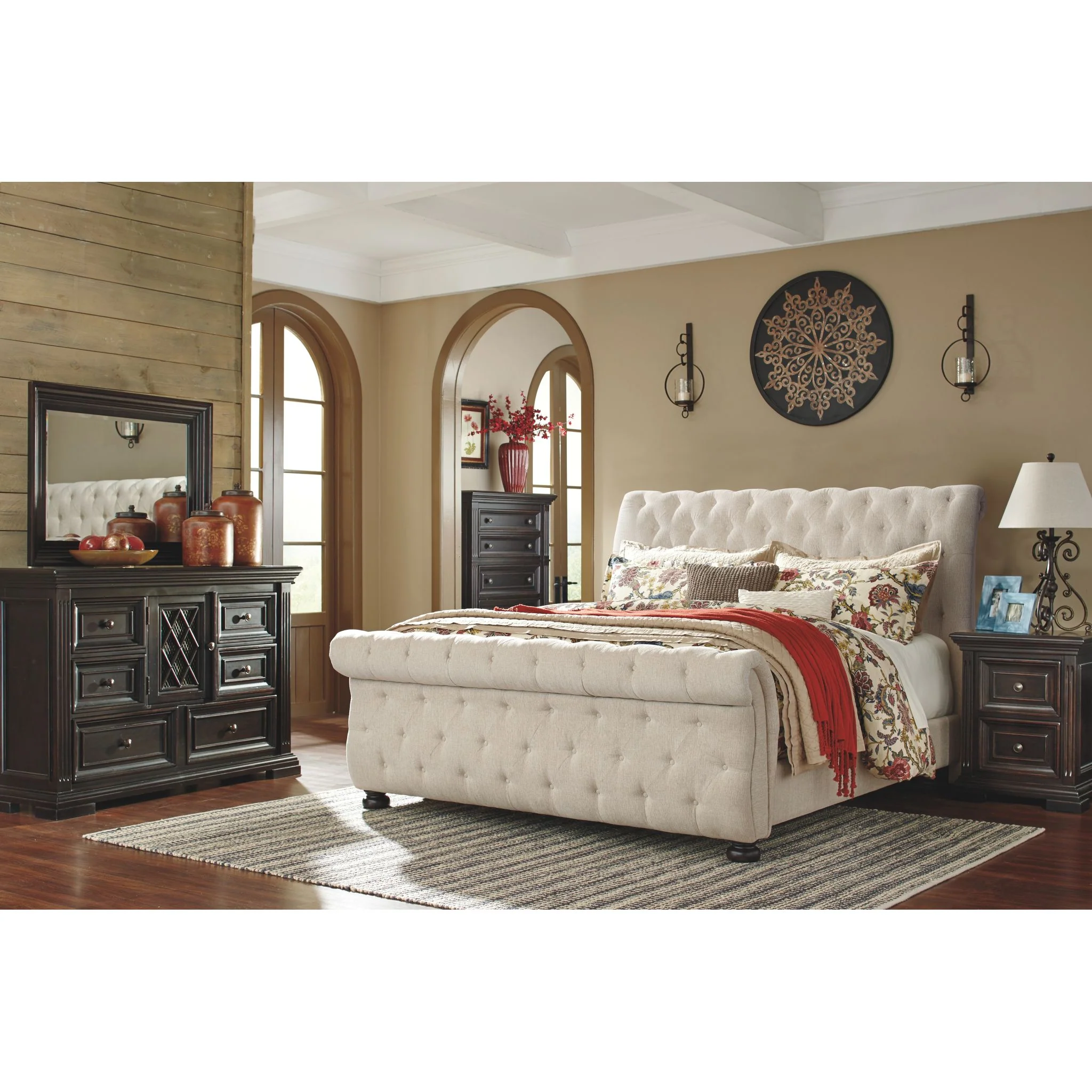 Willenburg 3 Piece Upholstered Bed - Image 15