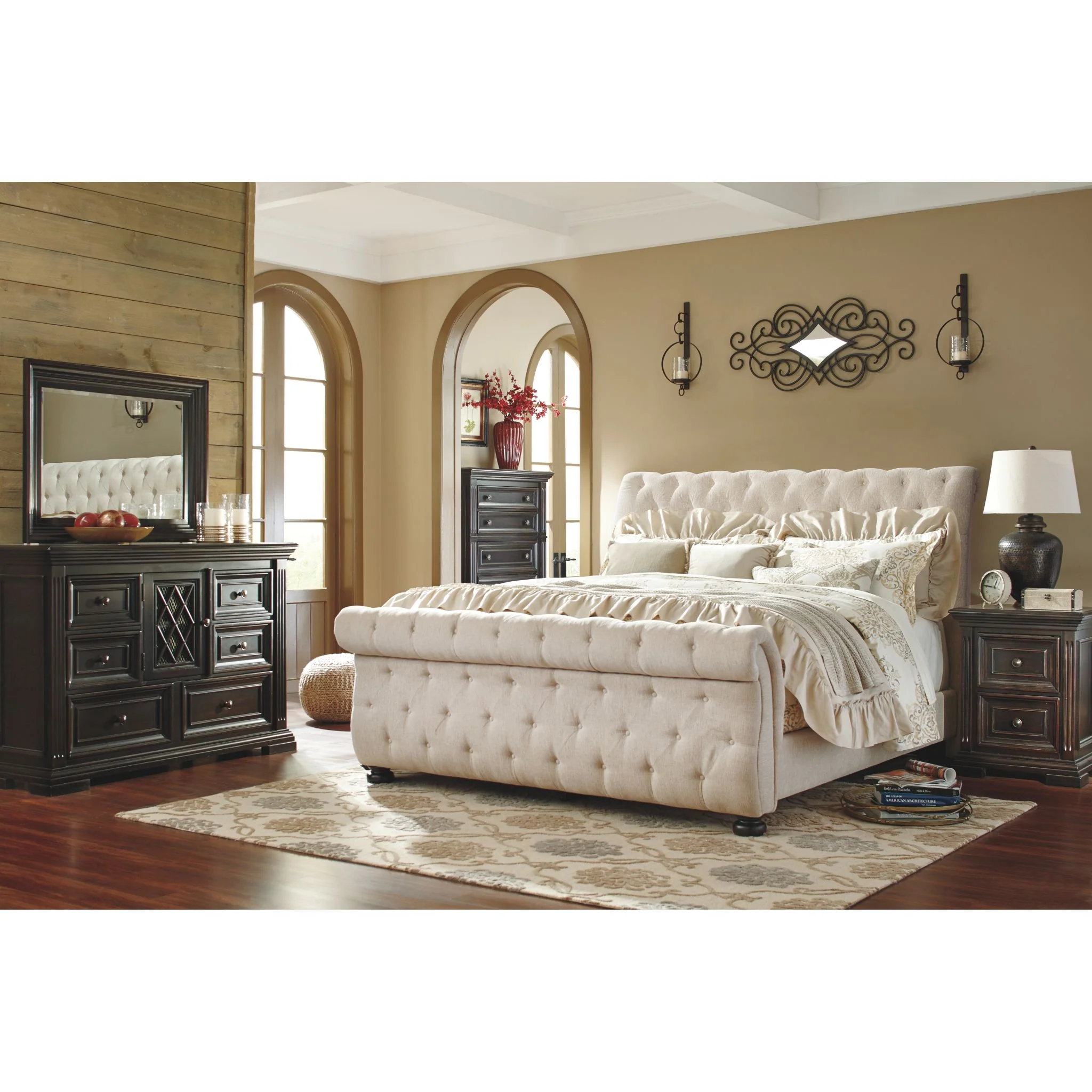 Willenburg 3 Piece Upholstered Bed - Image 16