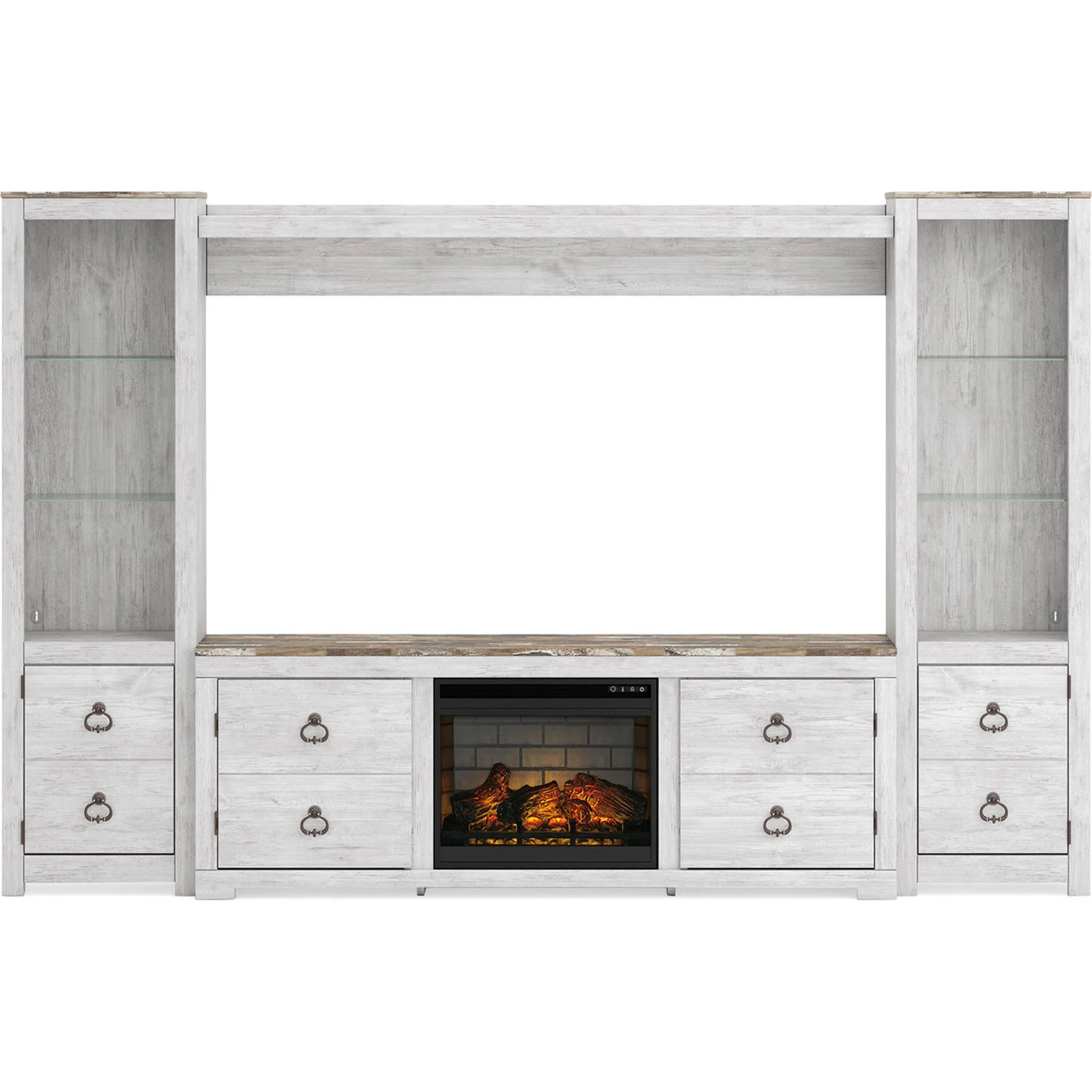 Willowton Entertainment Unit with Fireplace - Image 2