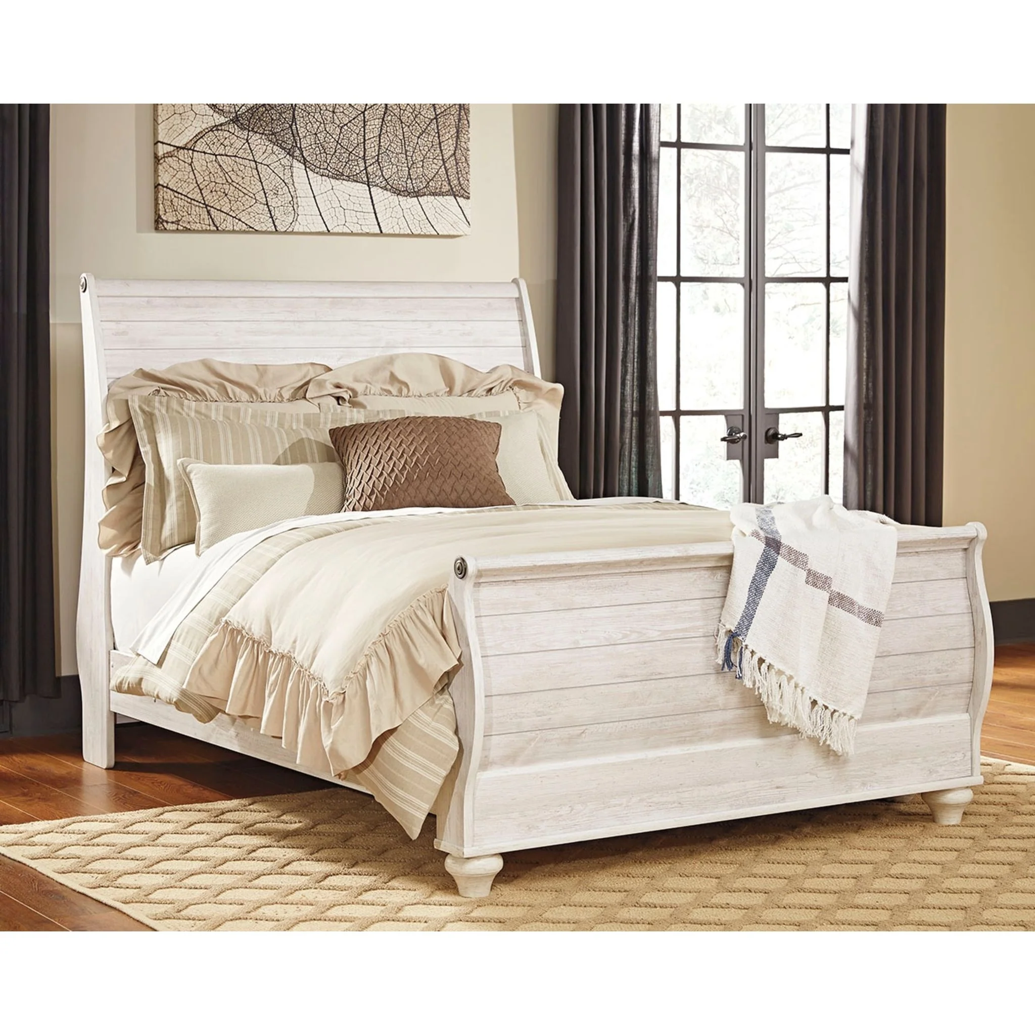 Willowton Sleigh Bed - Image 3
