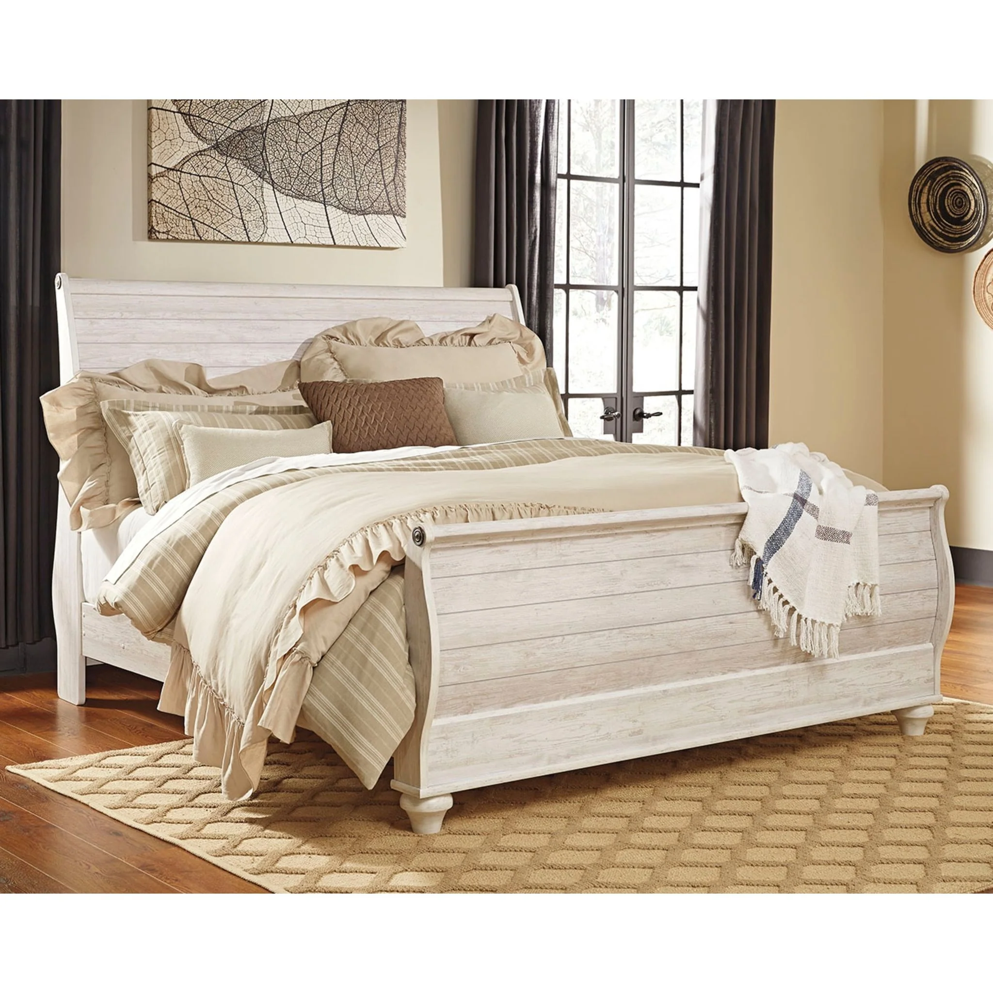 Willowton Sleigh Bed - Image 7