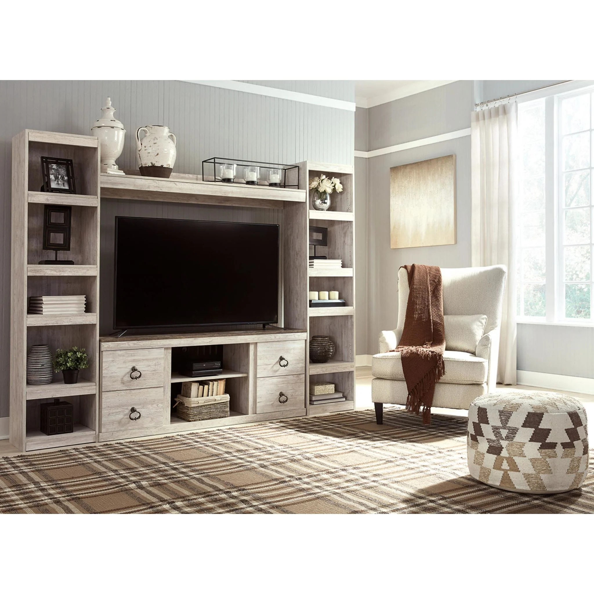 Willowton 4 Piece Entertainment Unit - Image 2