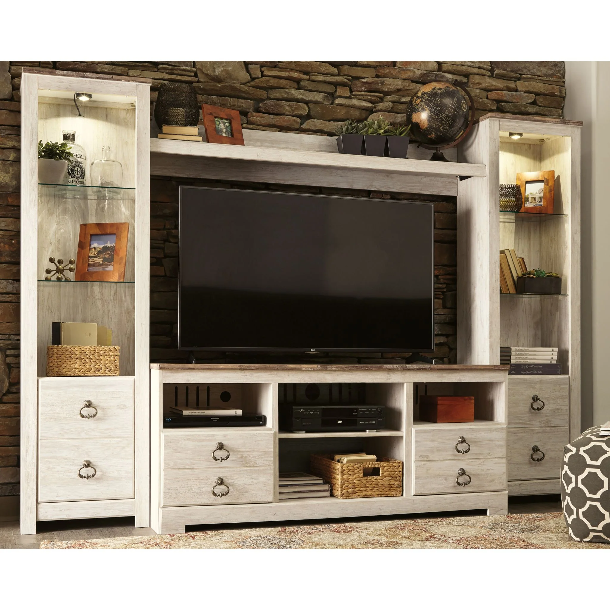 Willowton 4 Piece Entertainment Unit - Image 2