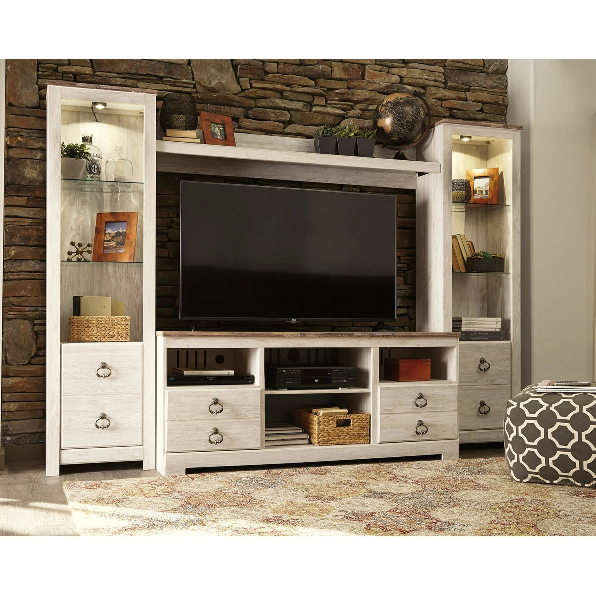 Willowton 4 Piece Entertainment Unit - Image 8