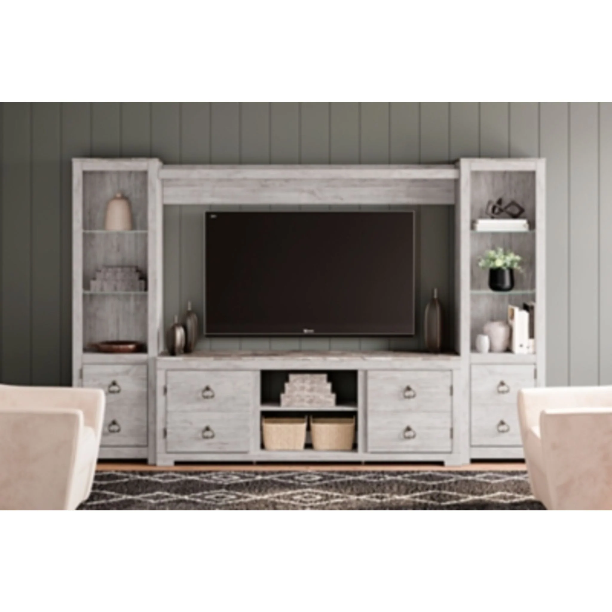 Willowton 4 PIECE ENTERTAINMENT UNIT - Image 5