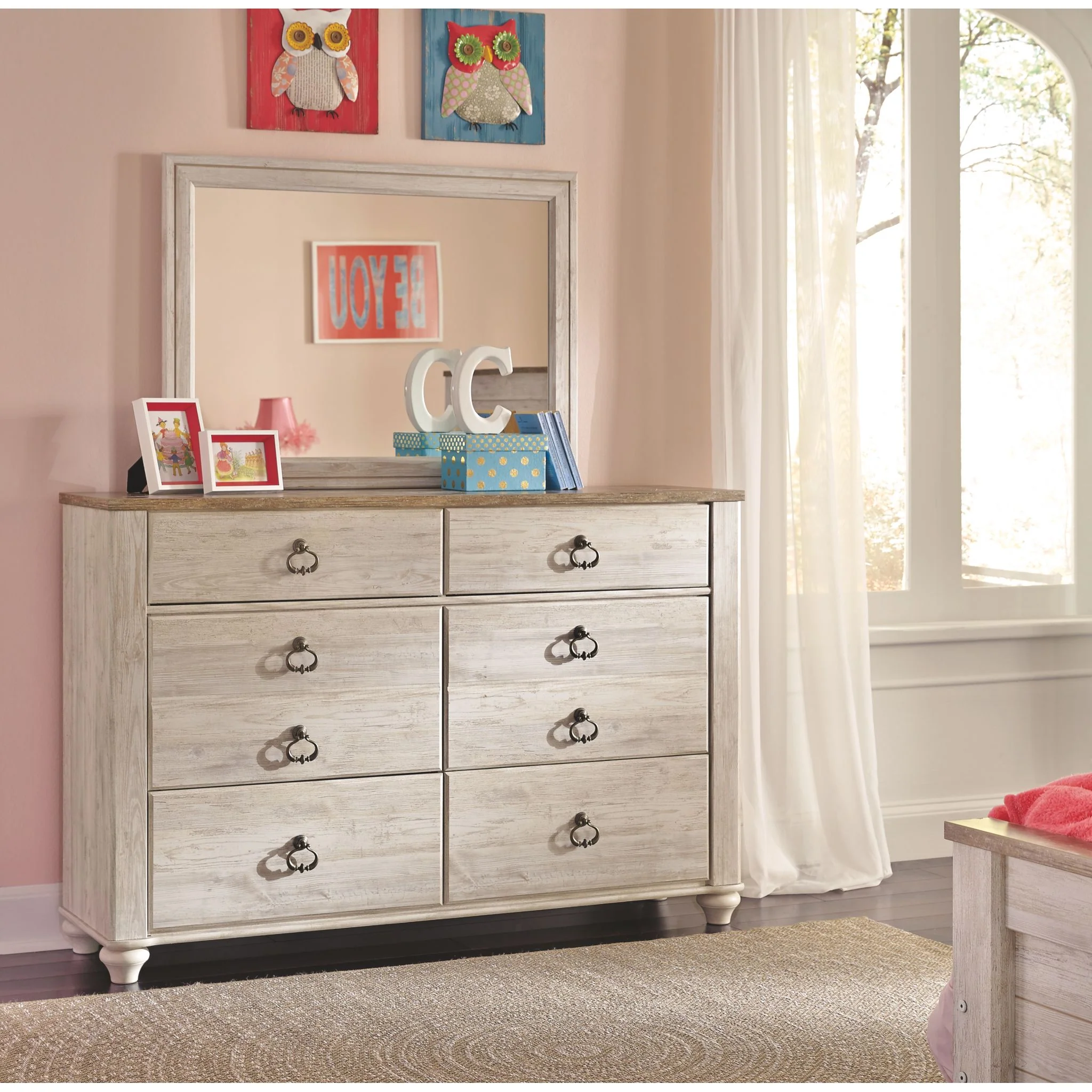 Willowton 5 Piece Bunk Bed Bedroom - Image 2