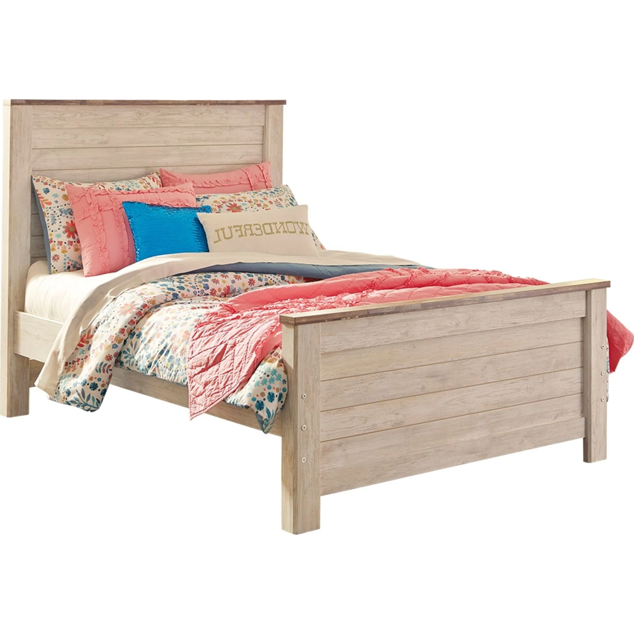 Willowton 5 Piece Bunk Bed Bedroom - Image 5