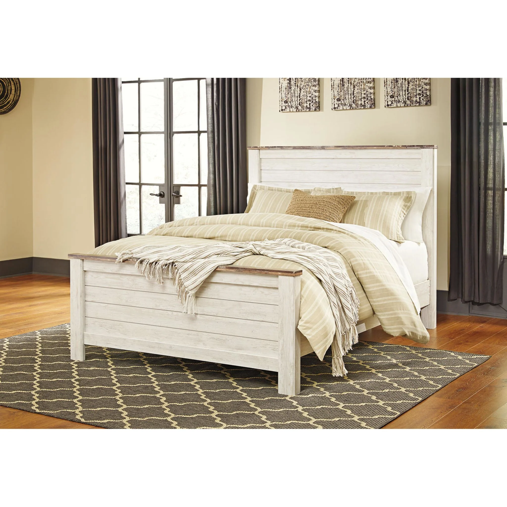 Willowton 5 Piece Panel Bedroom - Image 11