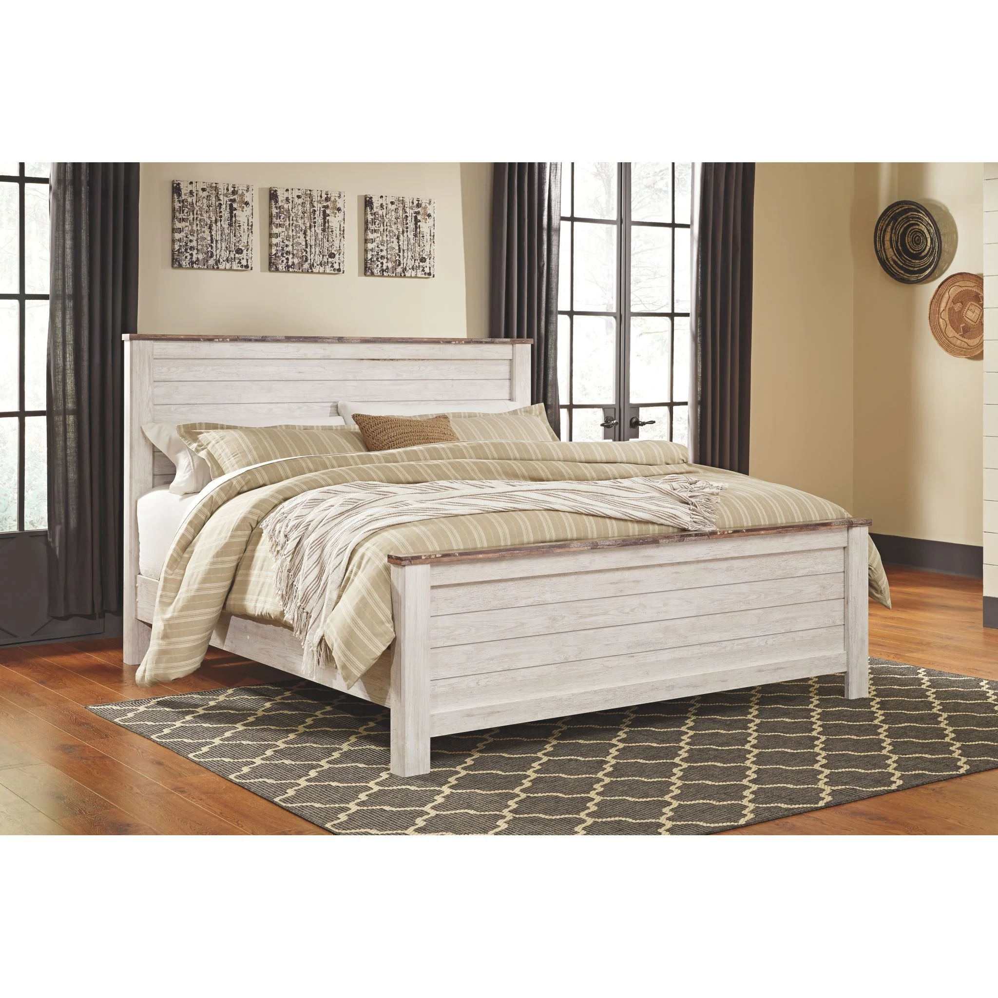 Willowton 5 Piece Panel Bedroom - Image 15