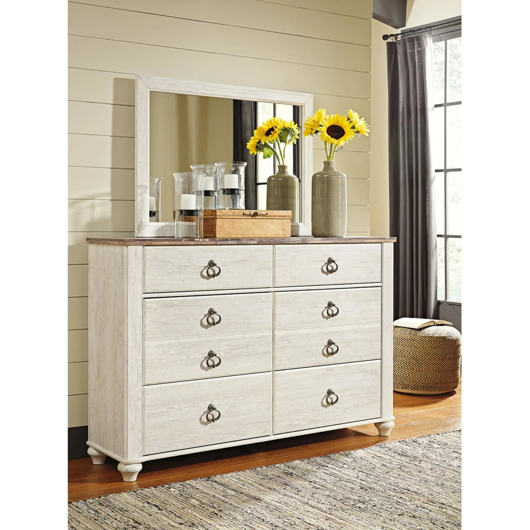 Willowton 5 Piece Panel Bedroom - Image 31