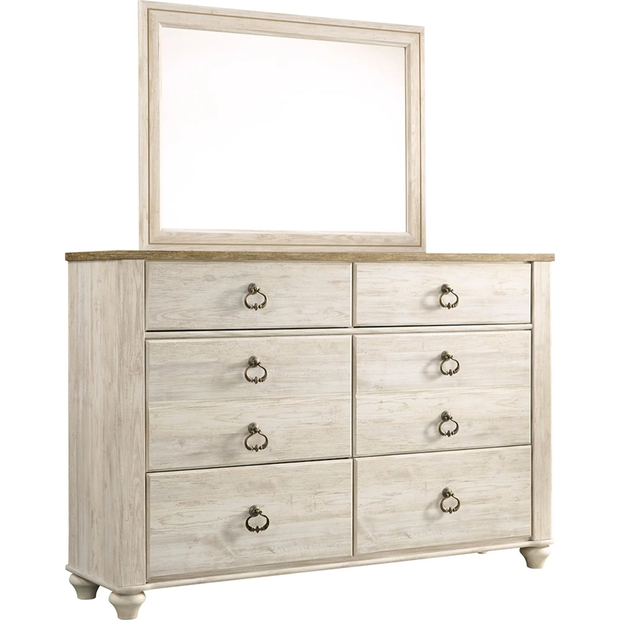 Willowton 7 Piece Queen Poster Bedroom - Image 5
