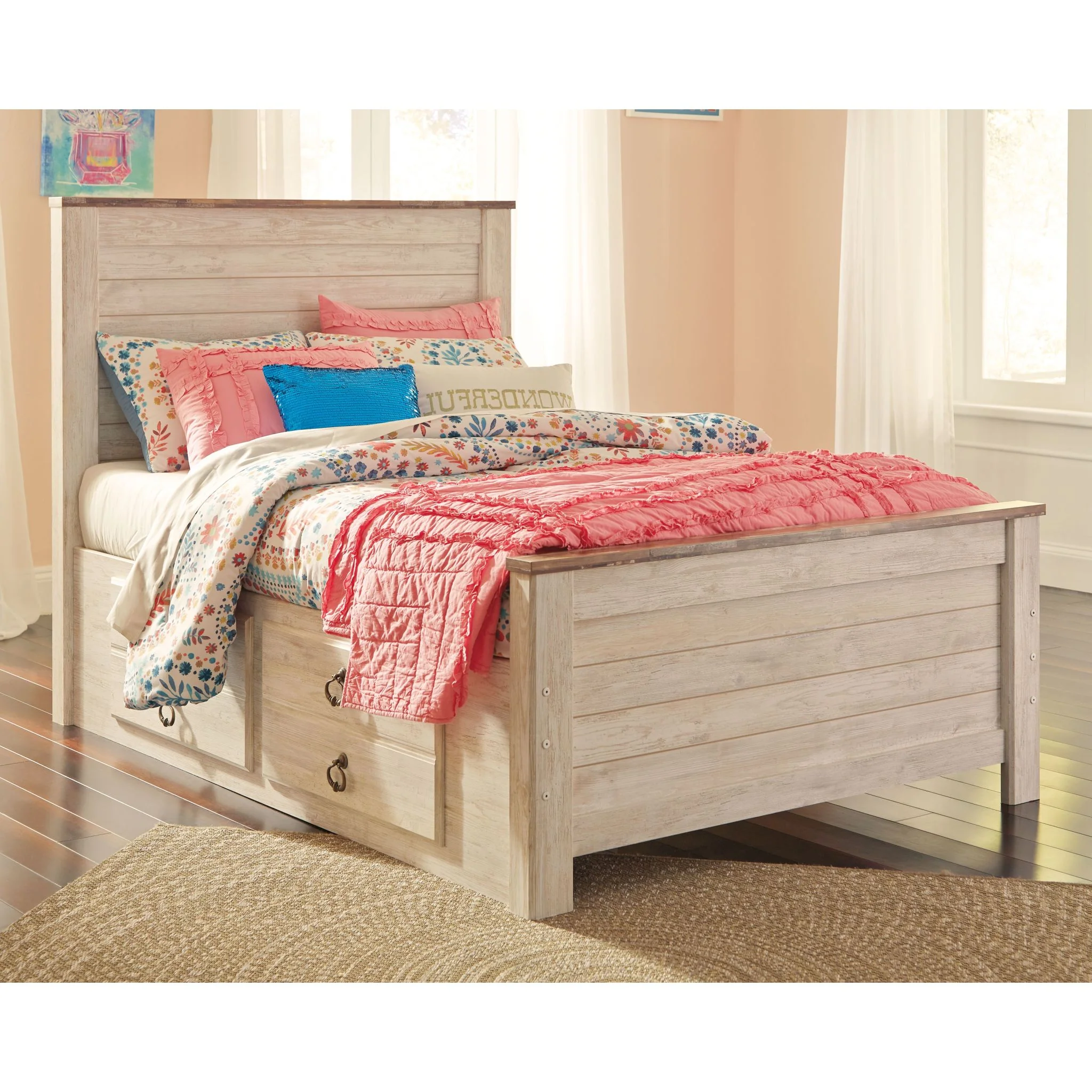 Willowton Bed with 2 Drawer Storage - Image 11