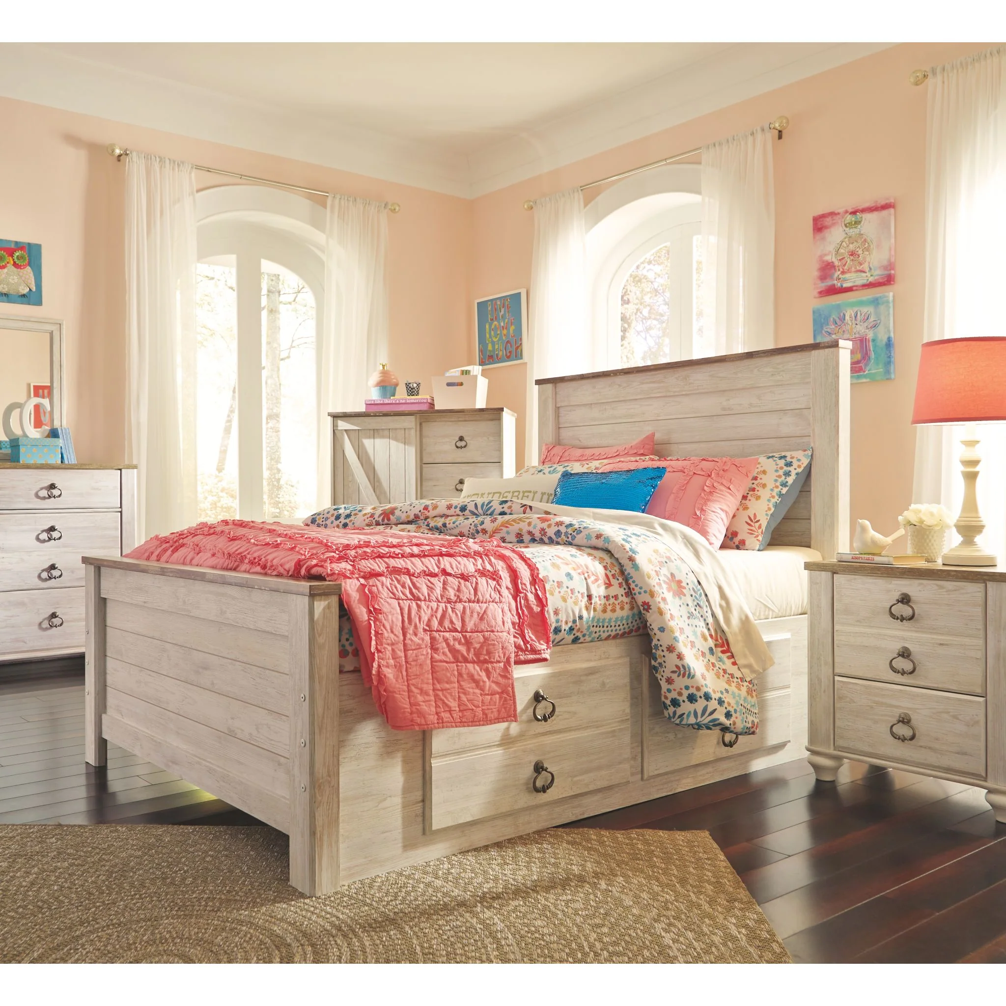 Willowton Bed with 2 Drawer Storage - Image 14