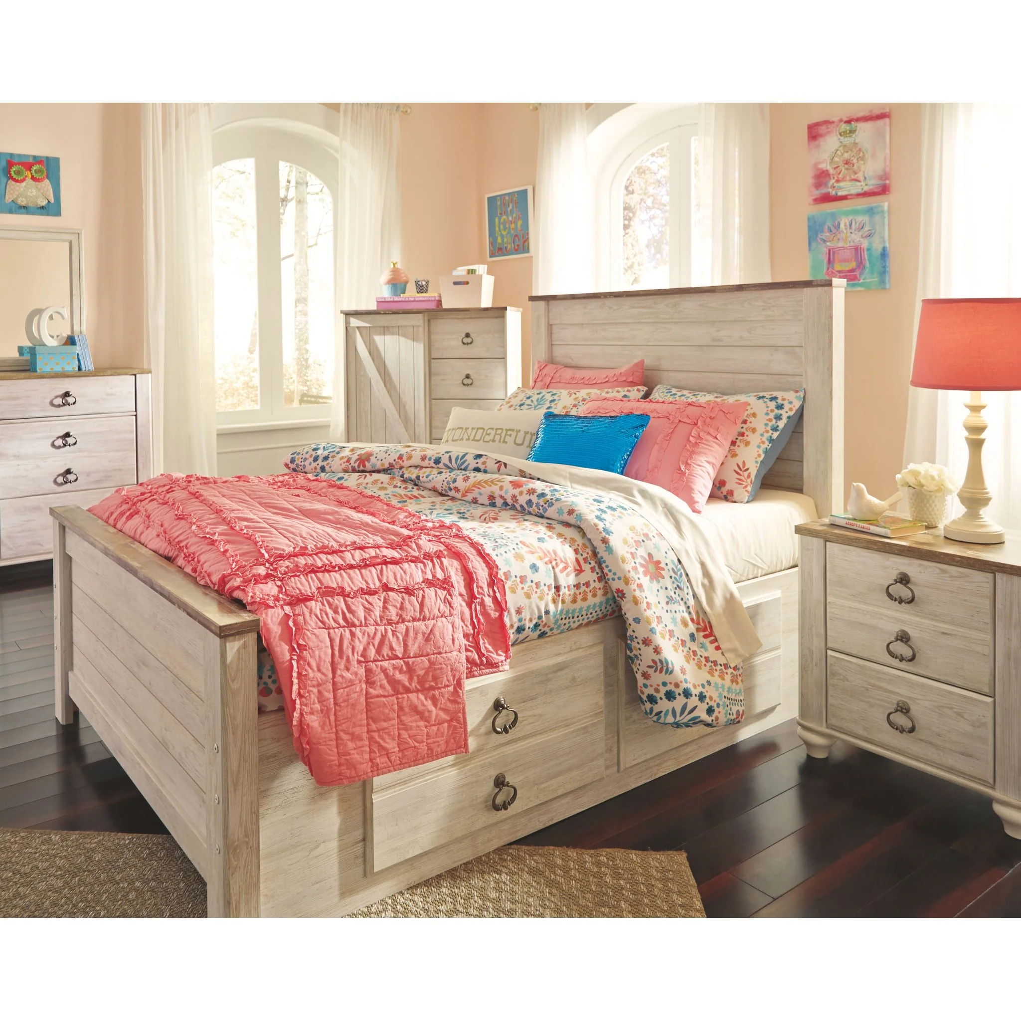 Willowton Bed with 2 Drawer Storage - Image 15