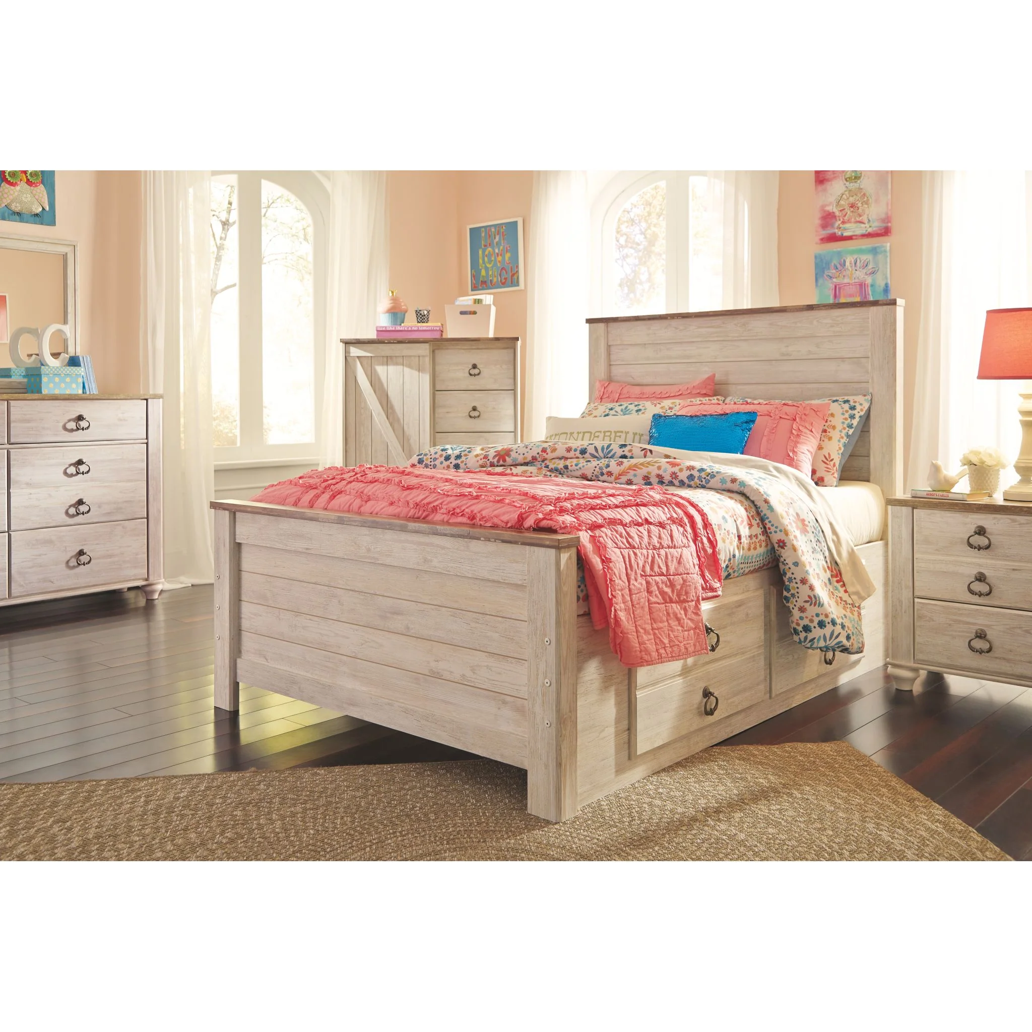 Willowton Bed with 2 Drawer Storage - Image 16