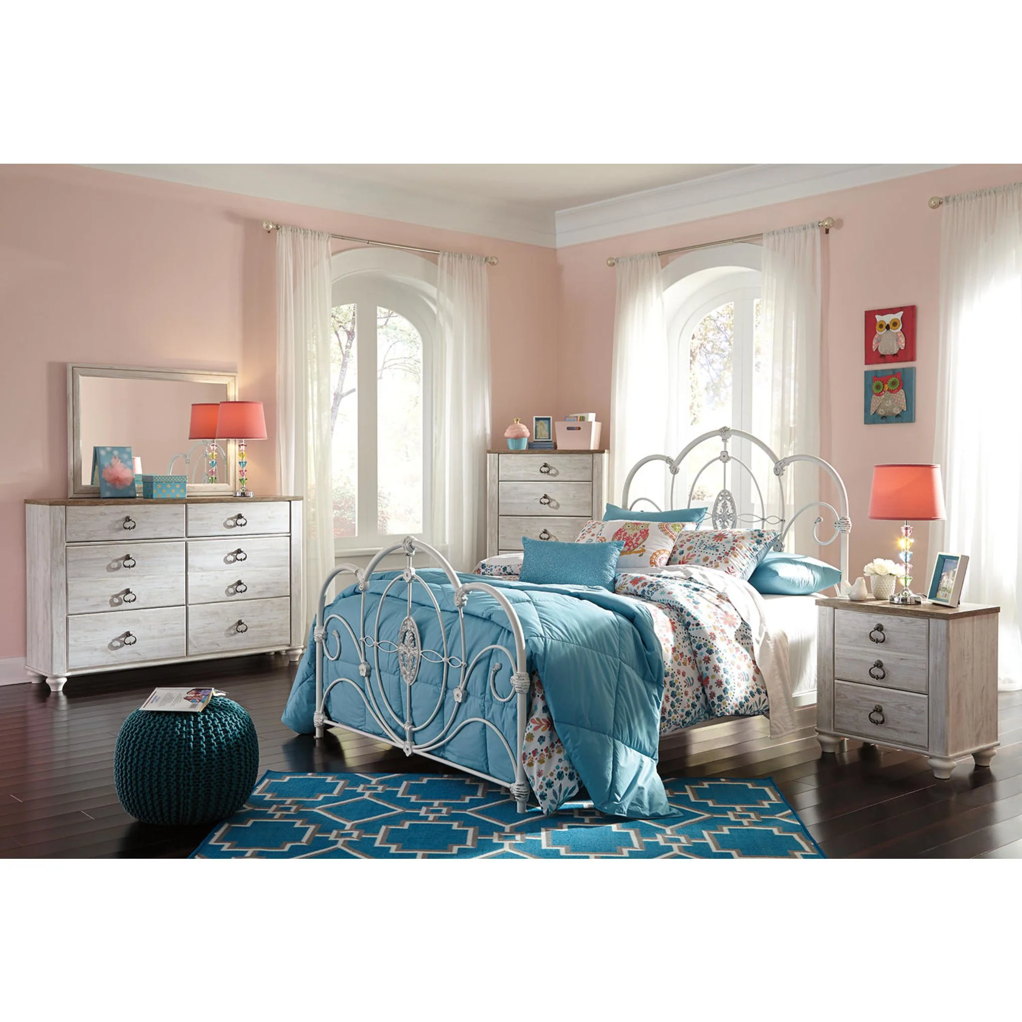 Willowton Dresser and Mirror - Image 14