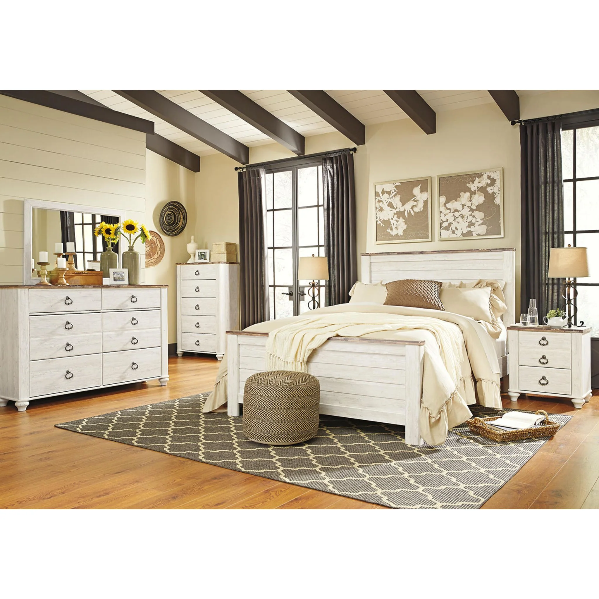 Willowton Dresser and Mirror - Image 16