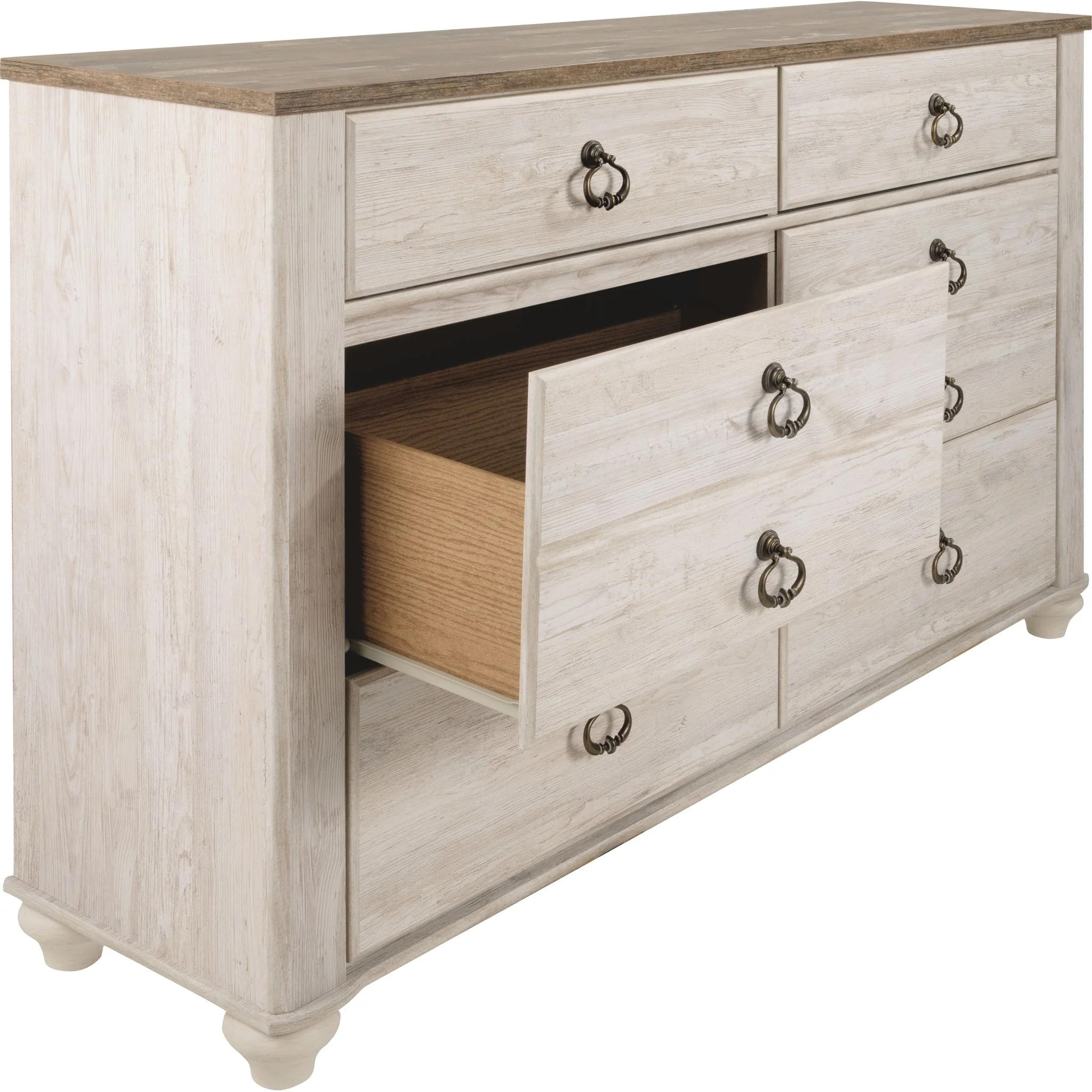Willowton Dresser and Mirror - Image 8