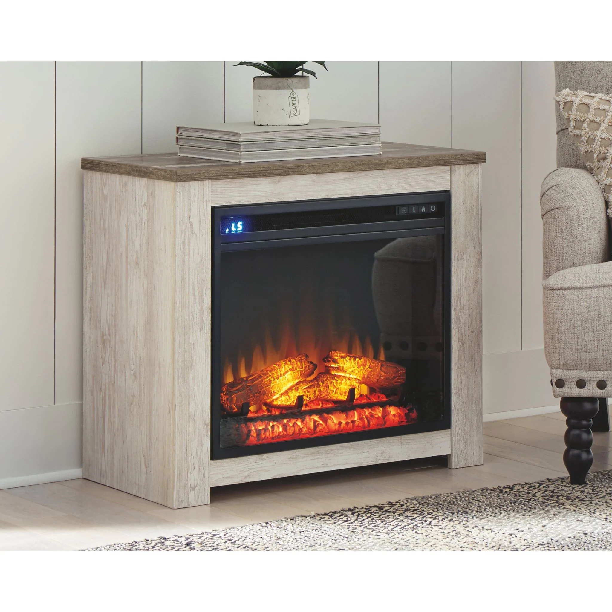 Willowton LED Fireplace - Image 2