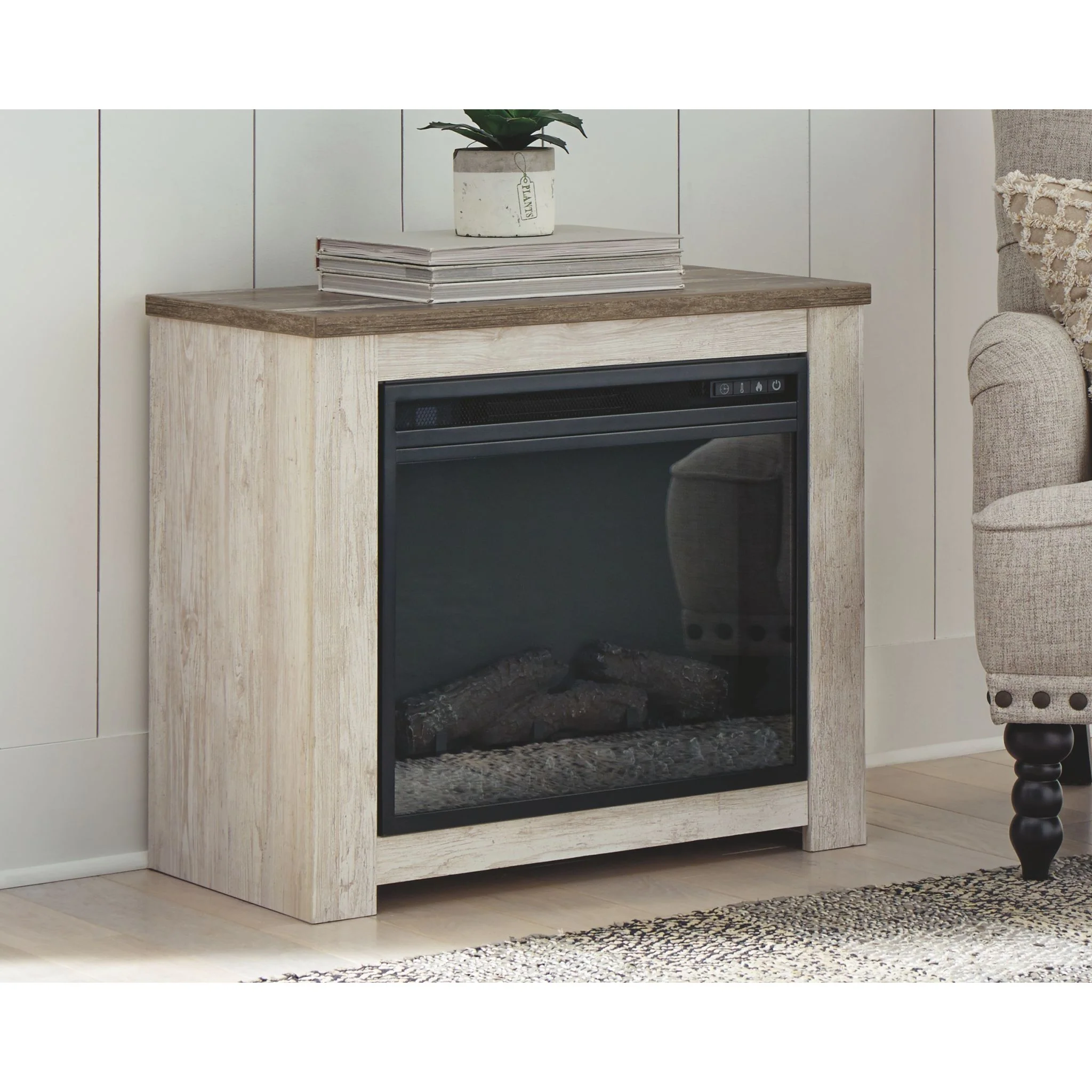 Willowton LED Fireplace - Image 4
