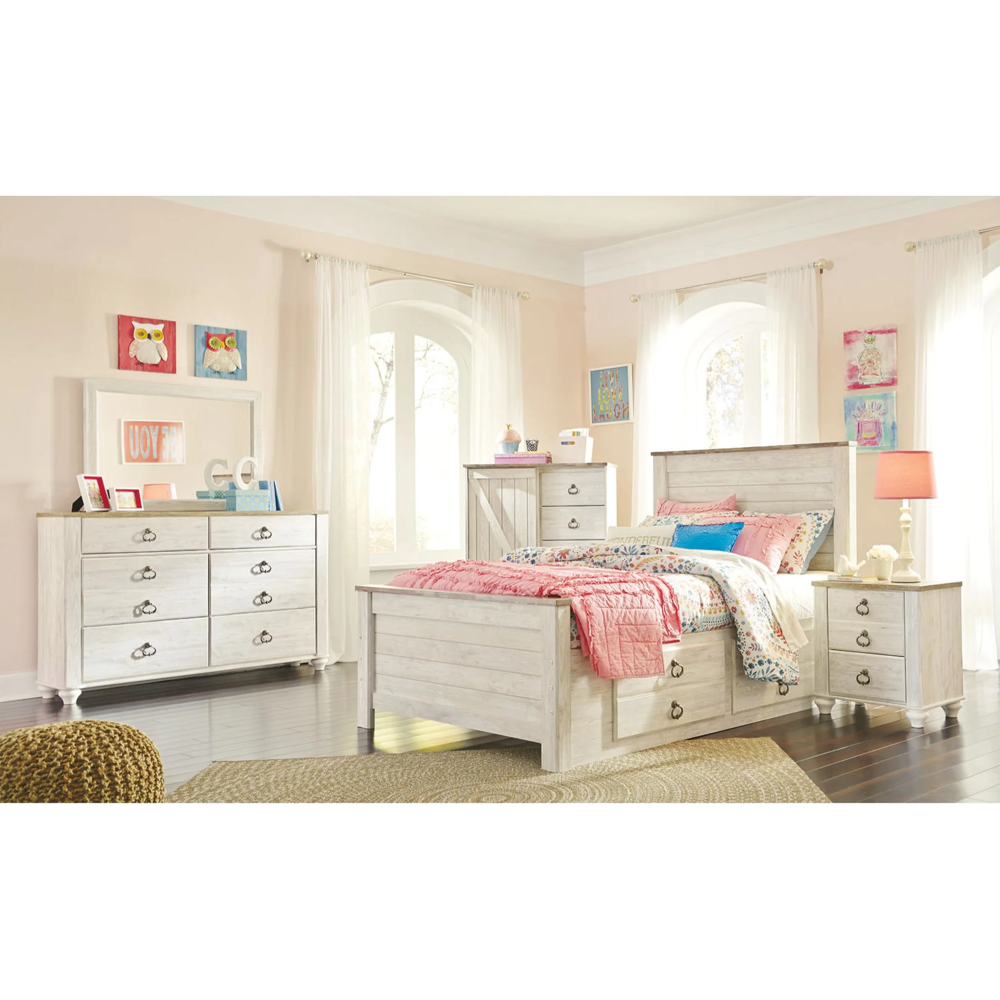 Willowton Panel Headboard - Image 20