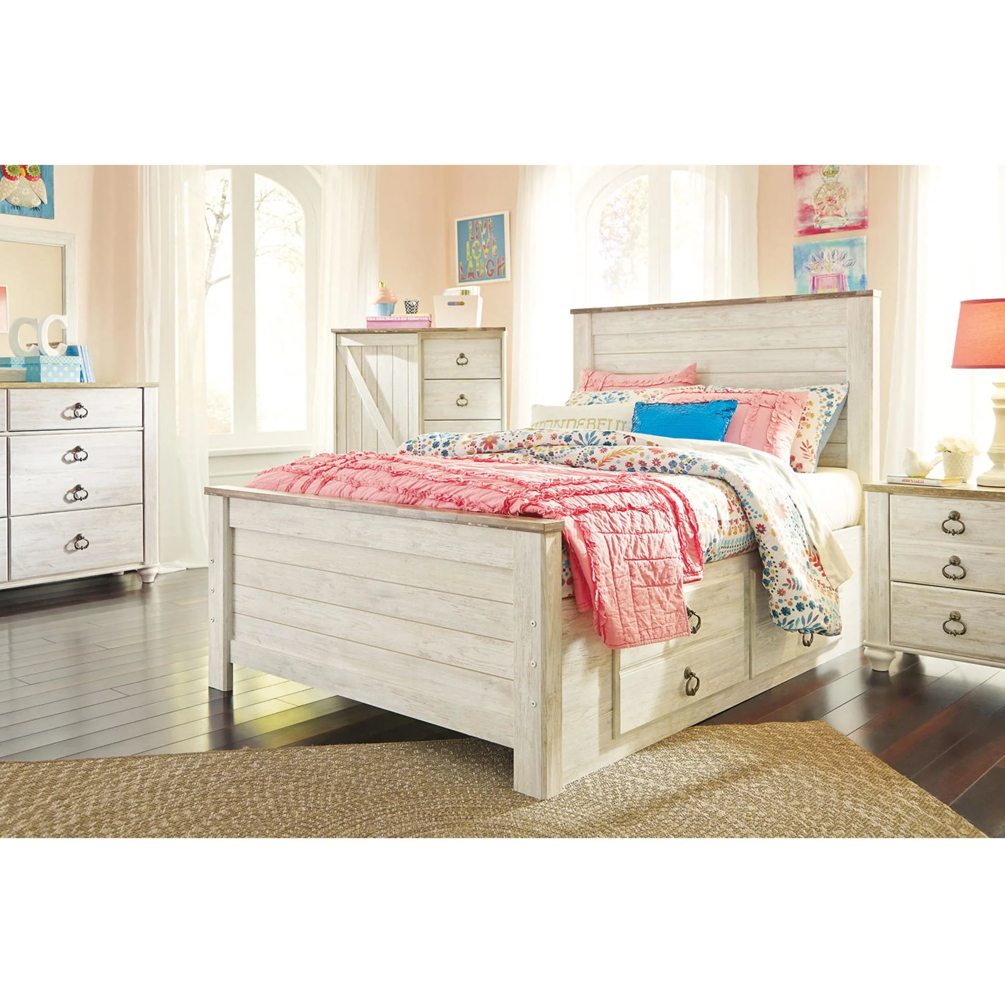 Willowton Panel Headboard - Image 28