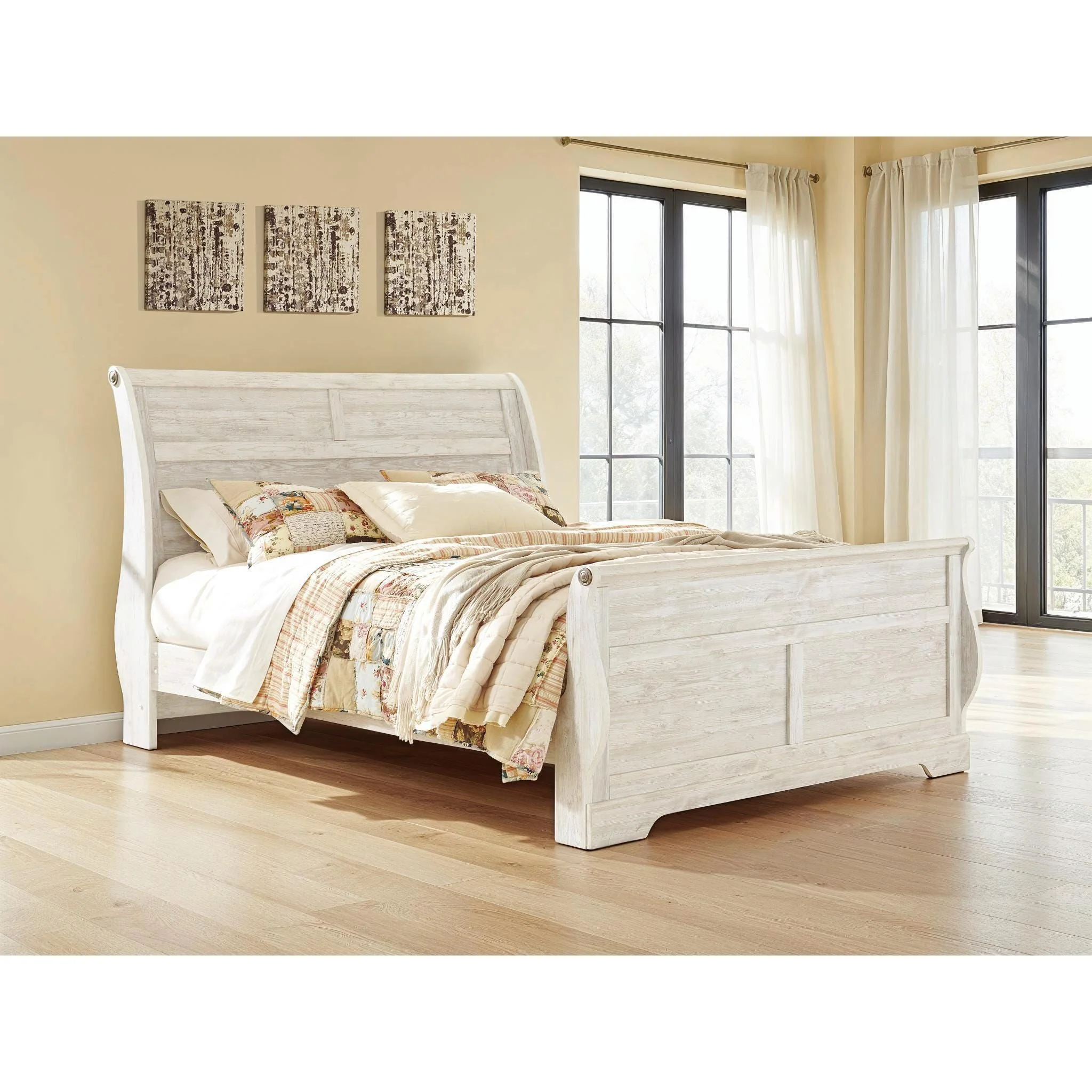 Willowton Sleigh Bed - Image 10