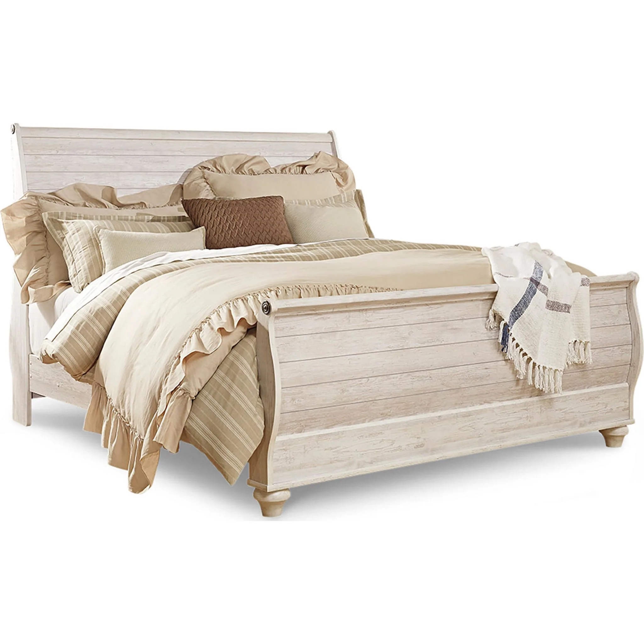 Willowton Sleigh Bed - Image 8
