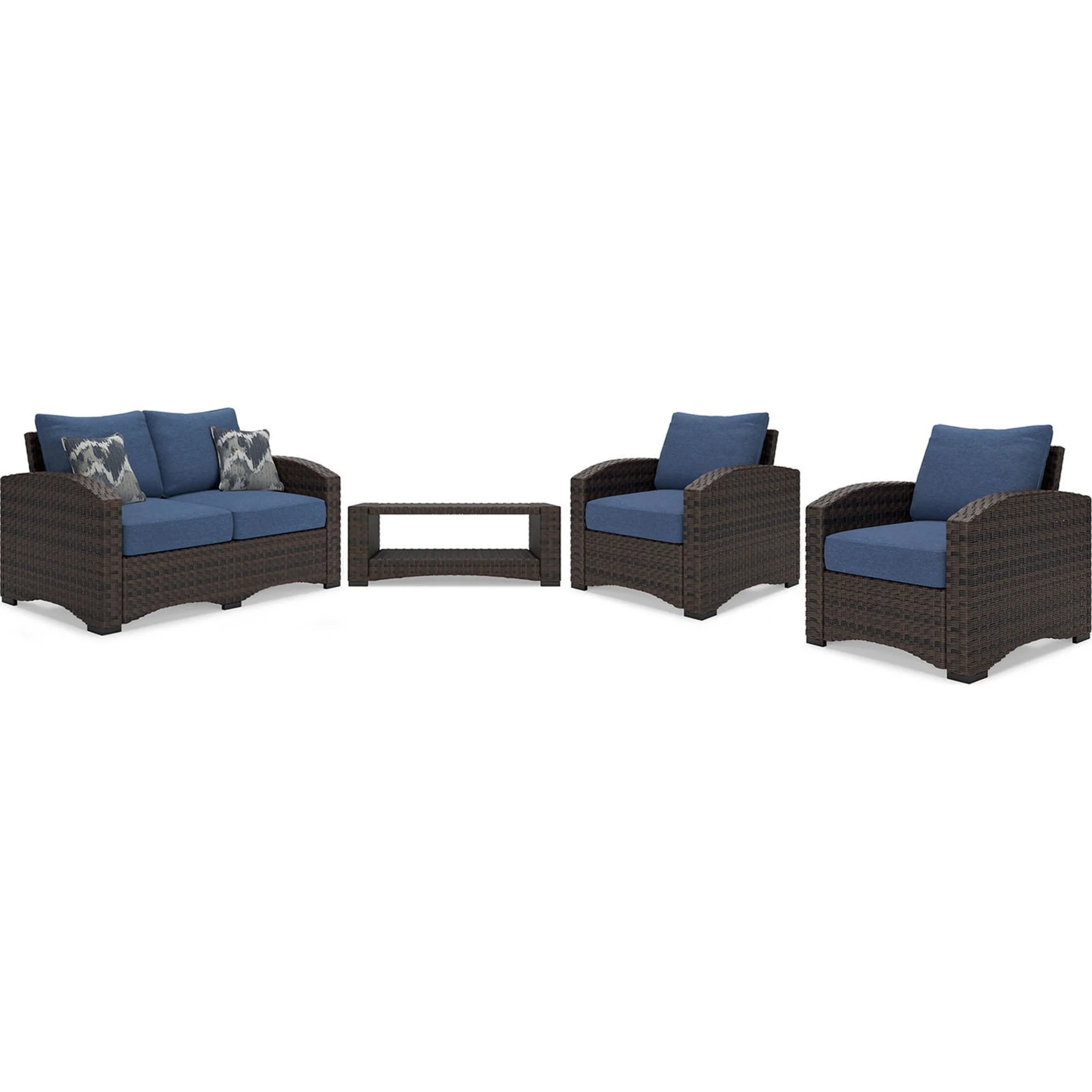 Windglow 4 Piece Outdoor Seating - Image 2
