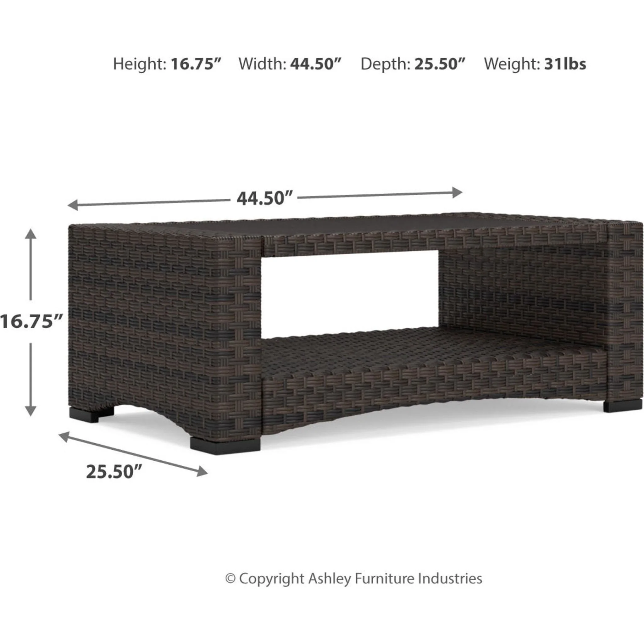 Windglow Outdoor Coffee Table - Image 3