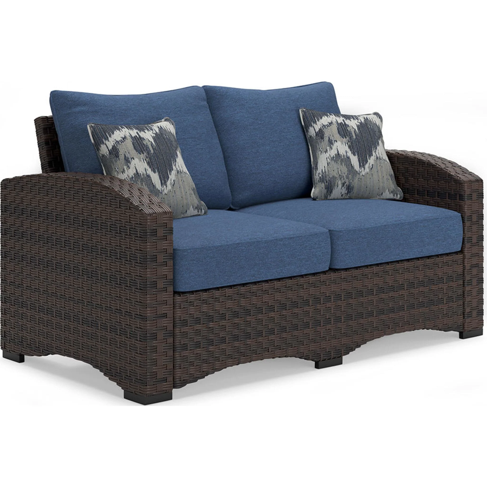 Windglow Outdoor Loveseat with Cushion - Image 19