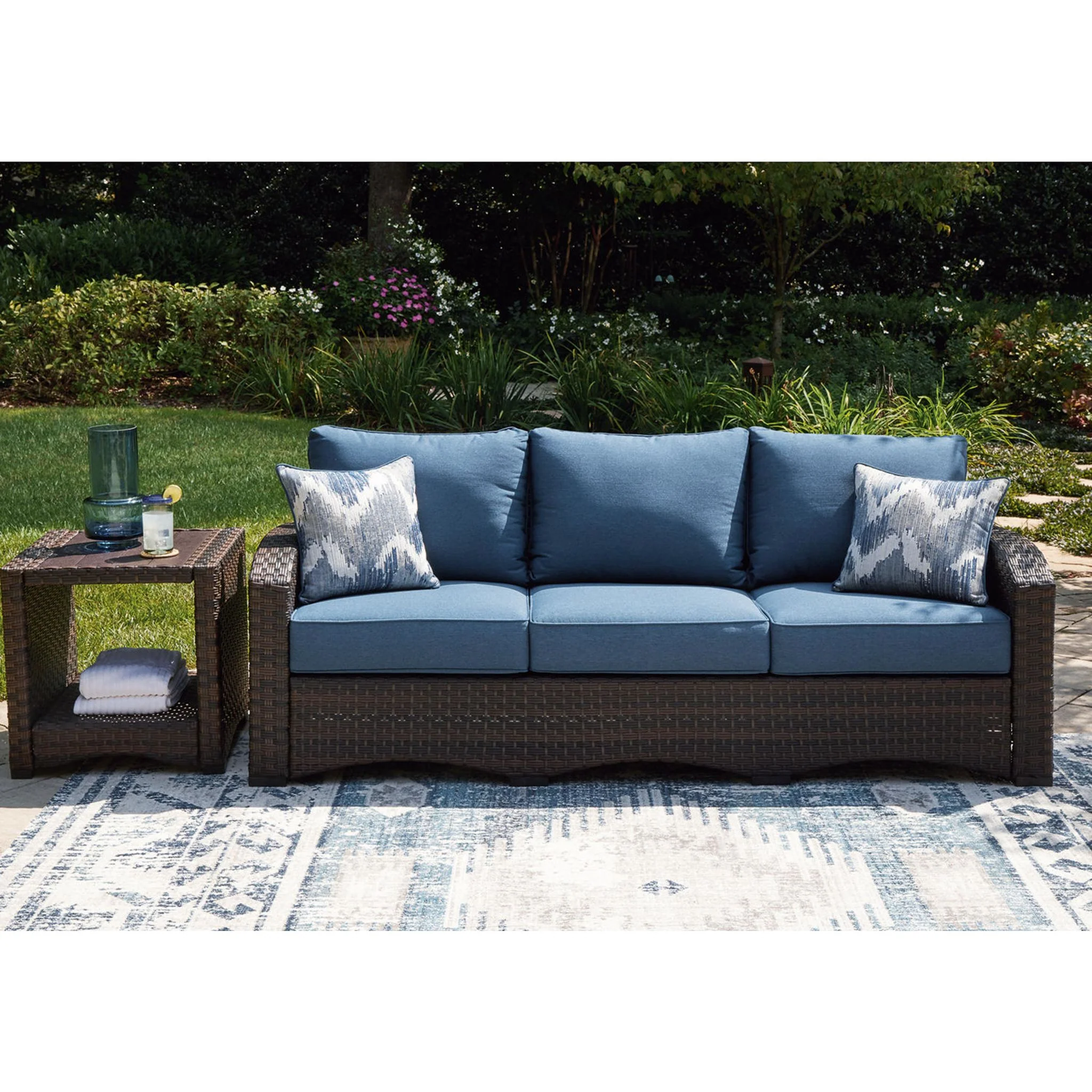 Windglow Outdoor Sofa with Cushion - Image 3