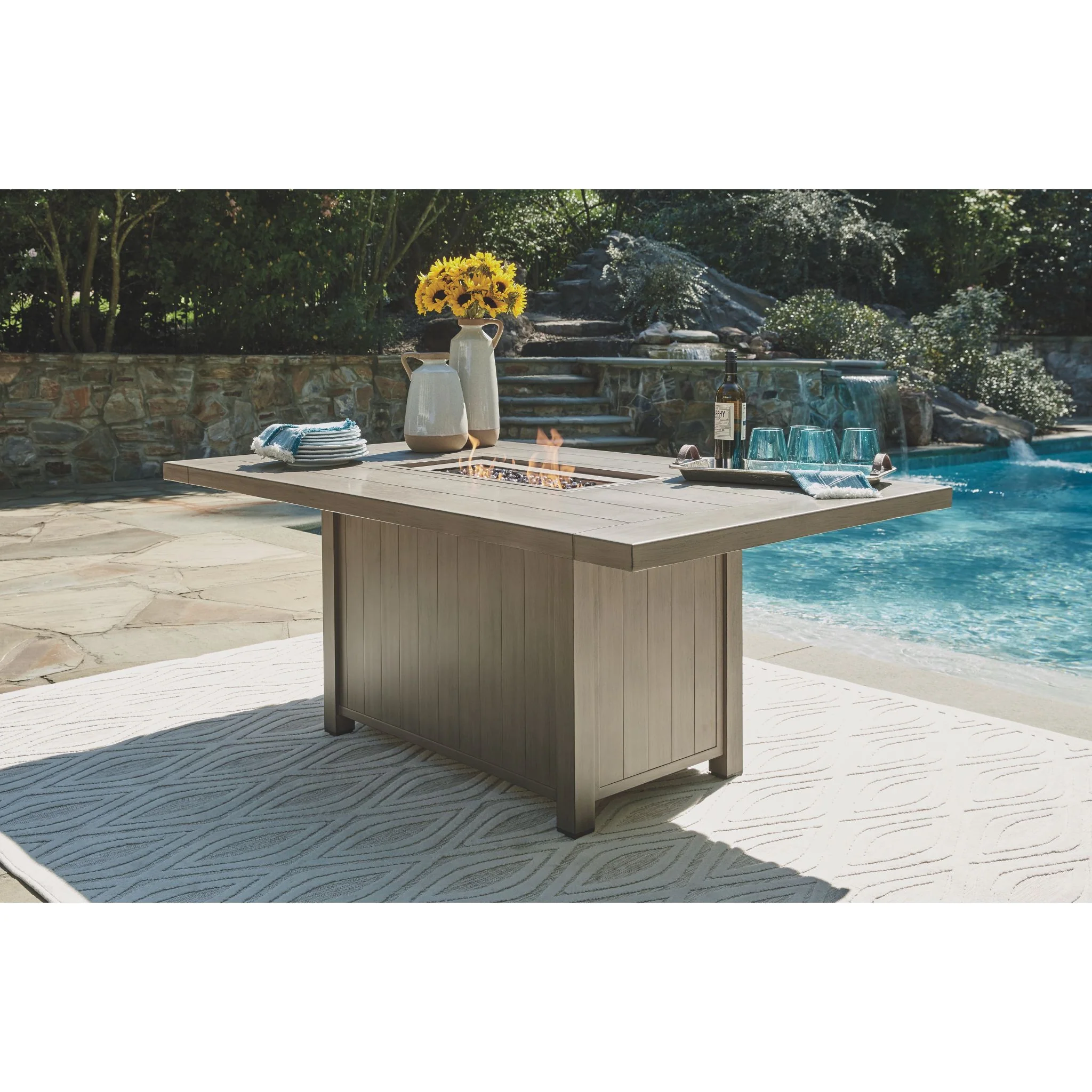 Windon Barn 5 Piece Outdoor Dining Set - Image 3
