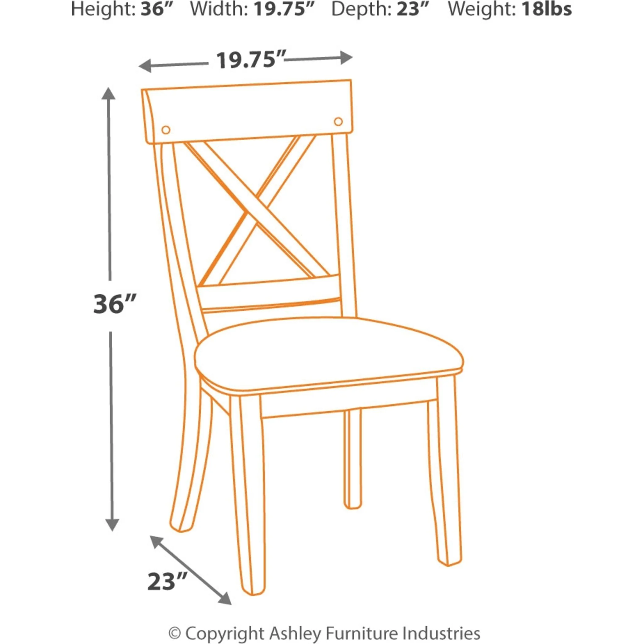 Windville-Exclusive Upholstered Side Chair - Image 4