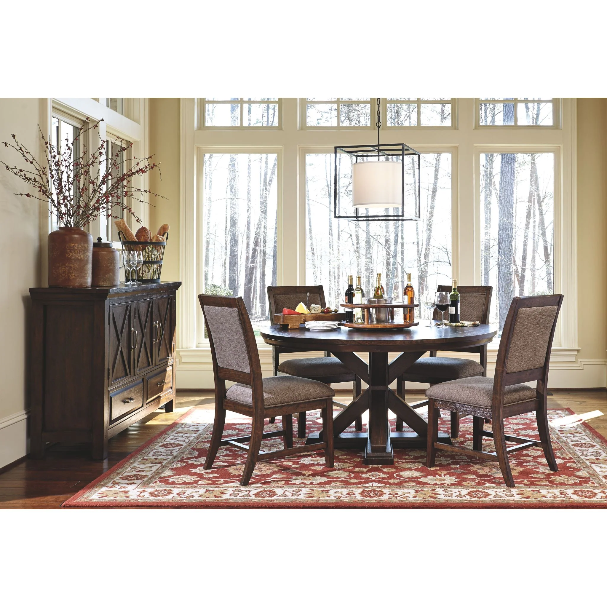 Windville-Exclusive Upholstered Side Chair - Image 5