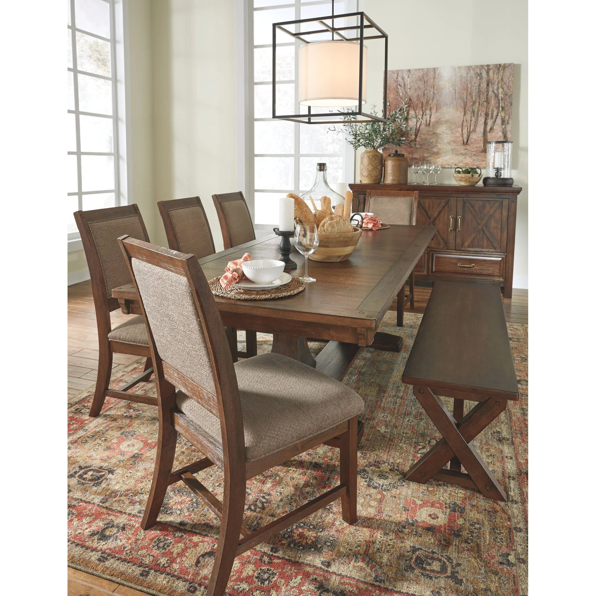 Windville-Exclusive Upholstered Side Chair - Image 8
