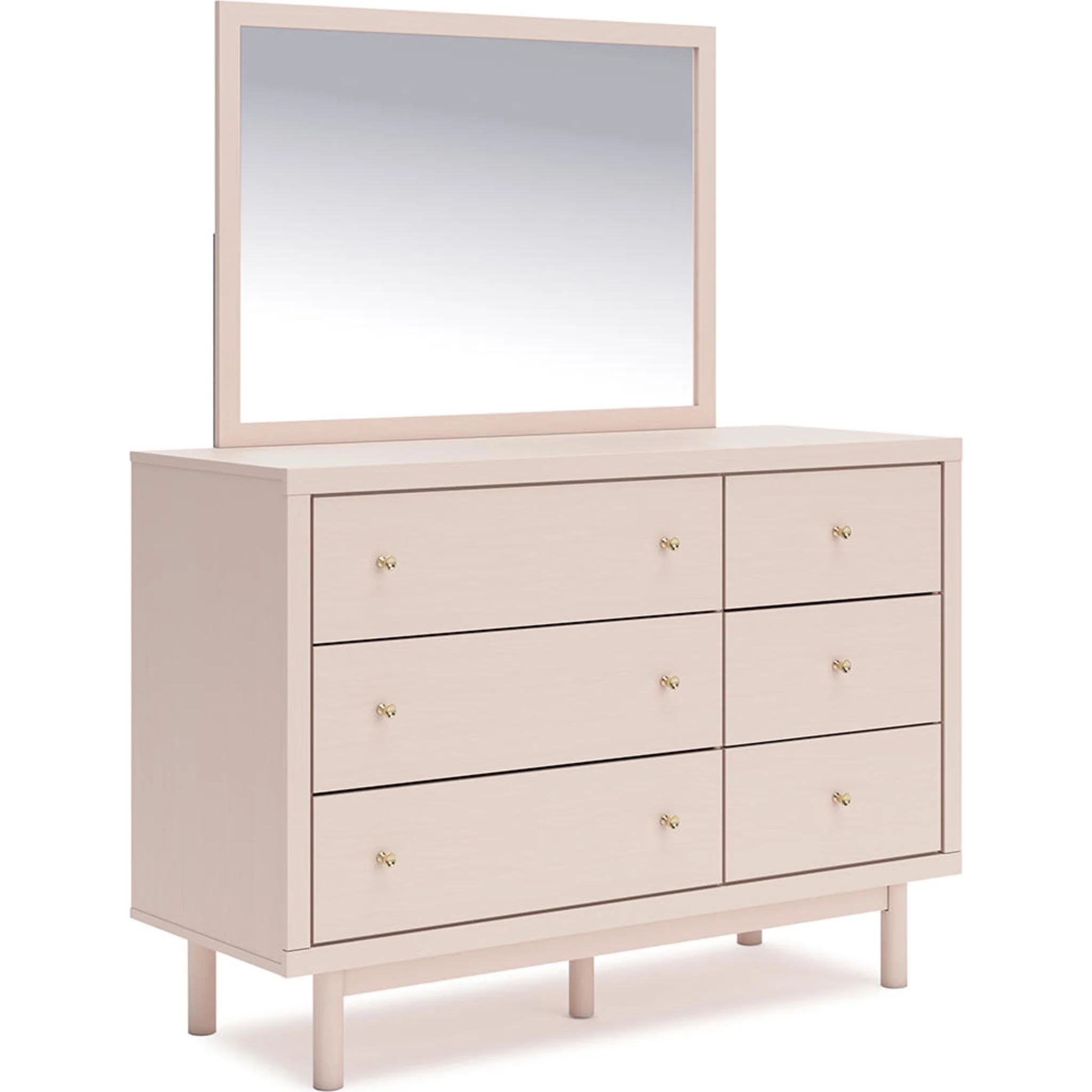 Wistenpine 5 Piece Twin Platform Bedroom - Image 5