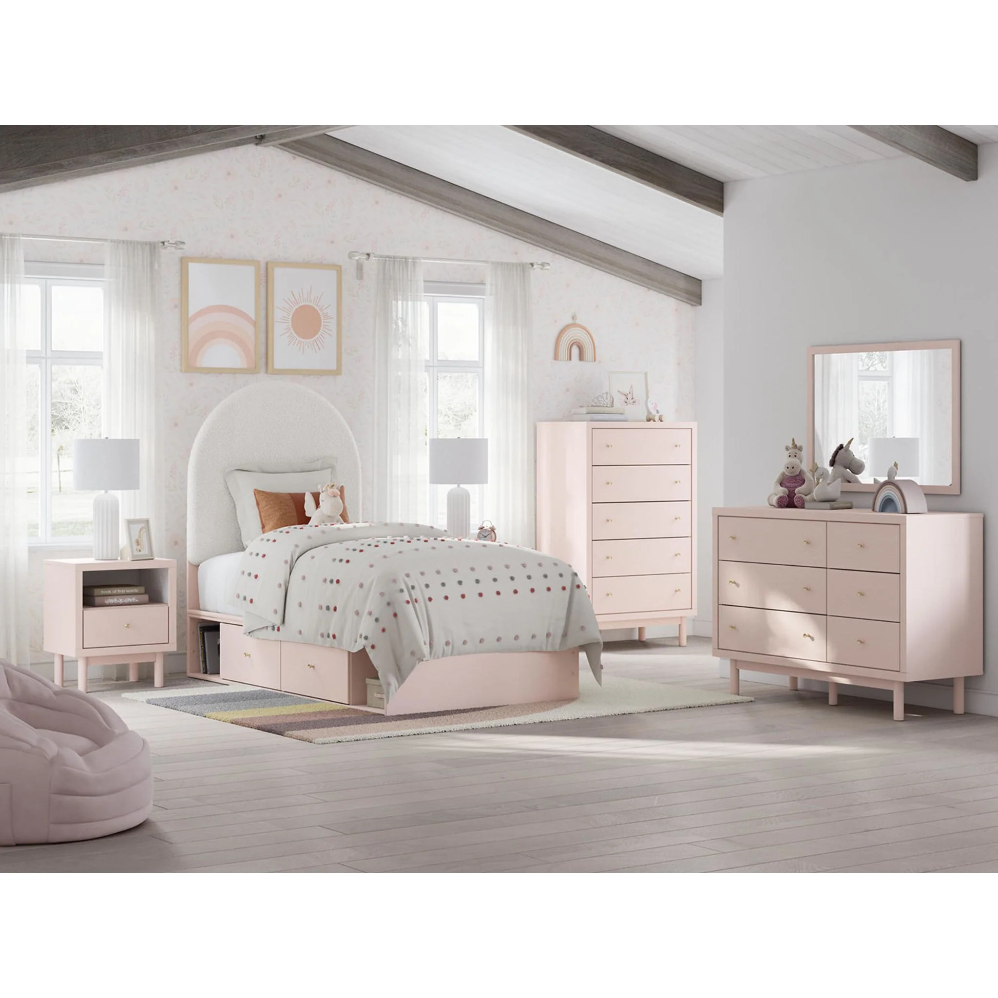Wistenpine Twin Storage Bed - Image 4