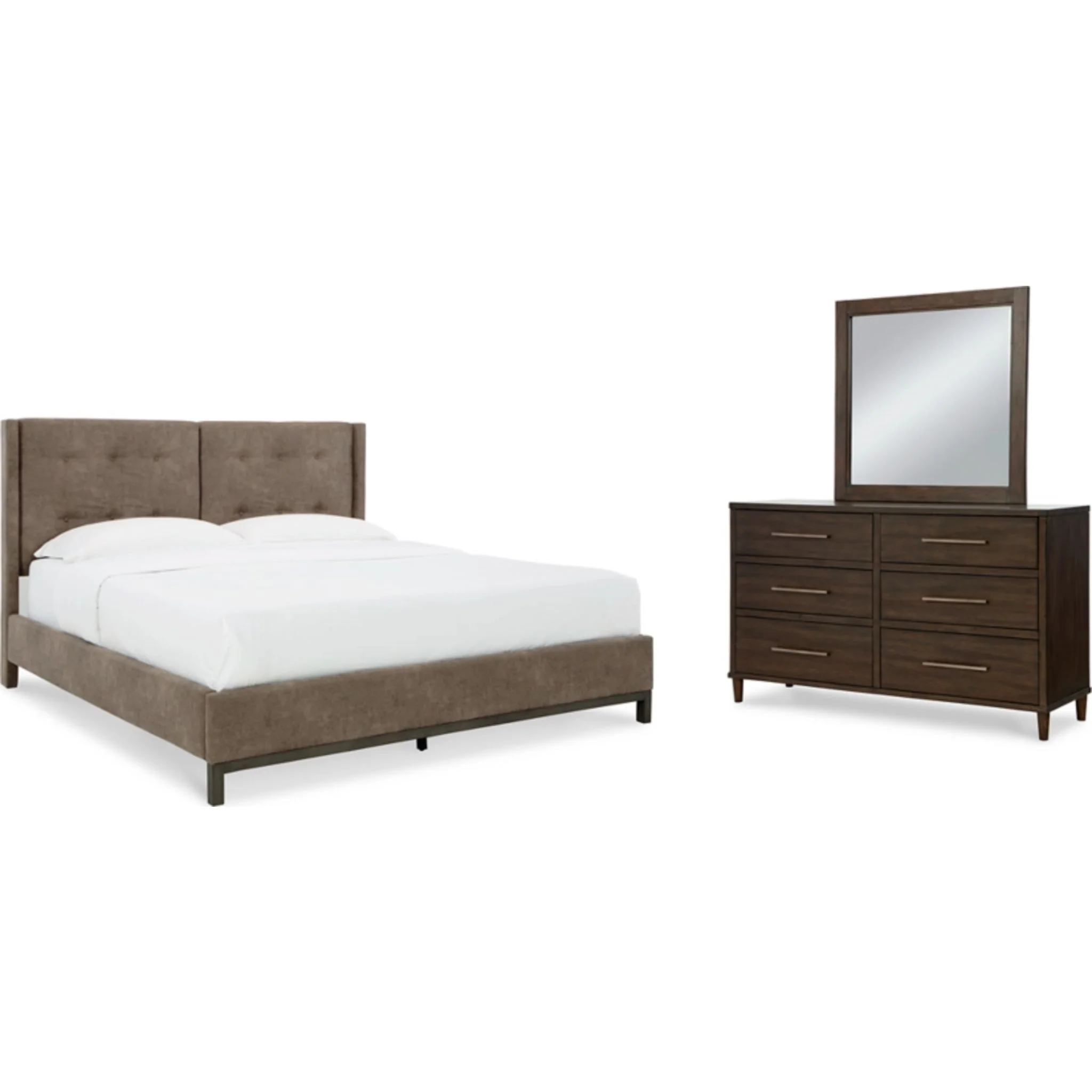 Wittland 5 Piece Upholstered Bedroom - Image 12