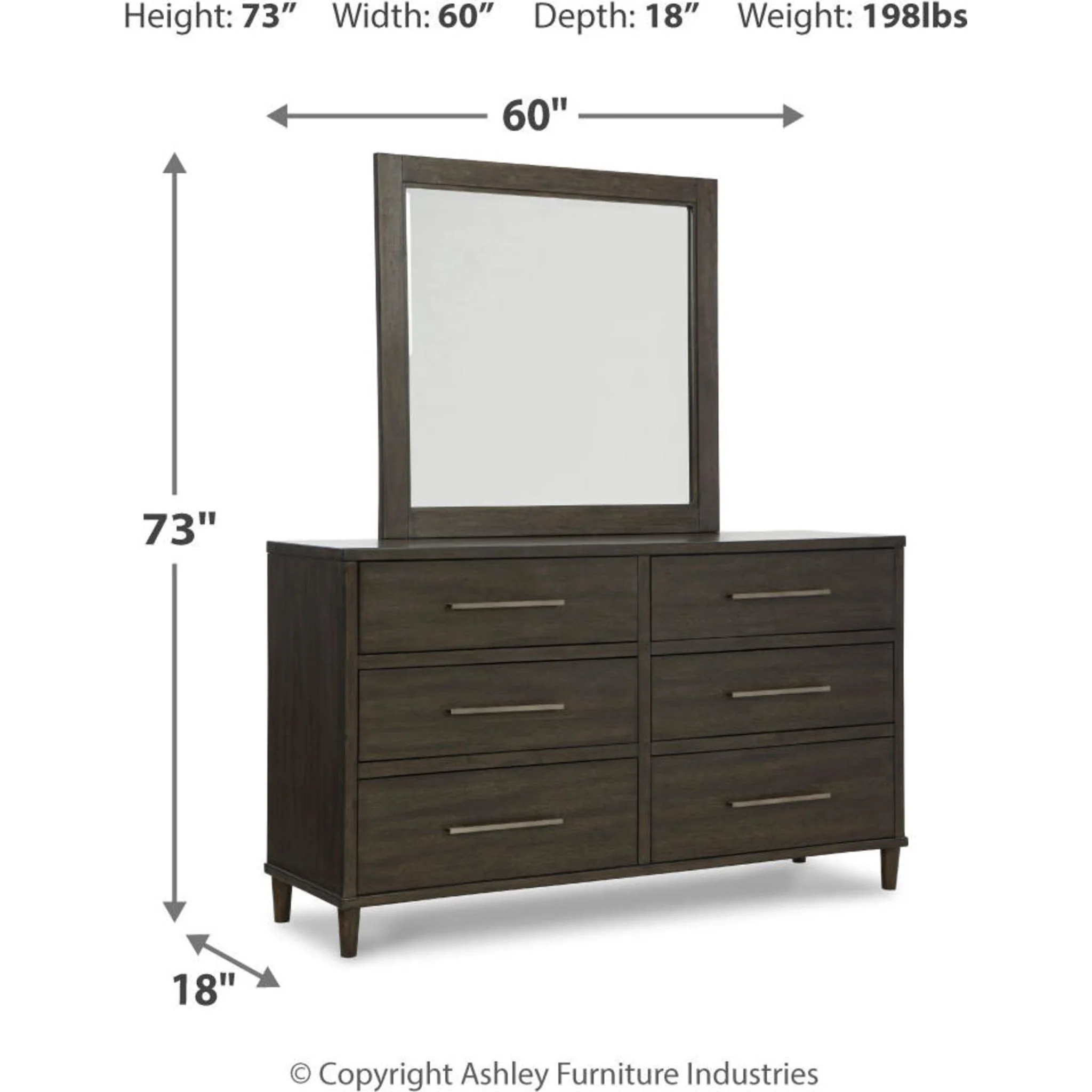 Wittland 5 Piece Upholstered Bedroom - Image 22