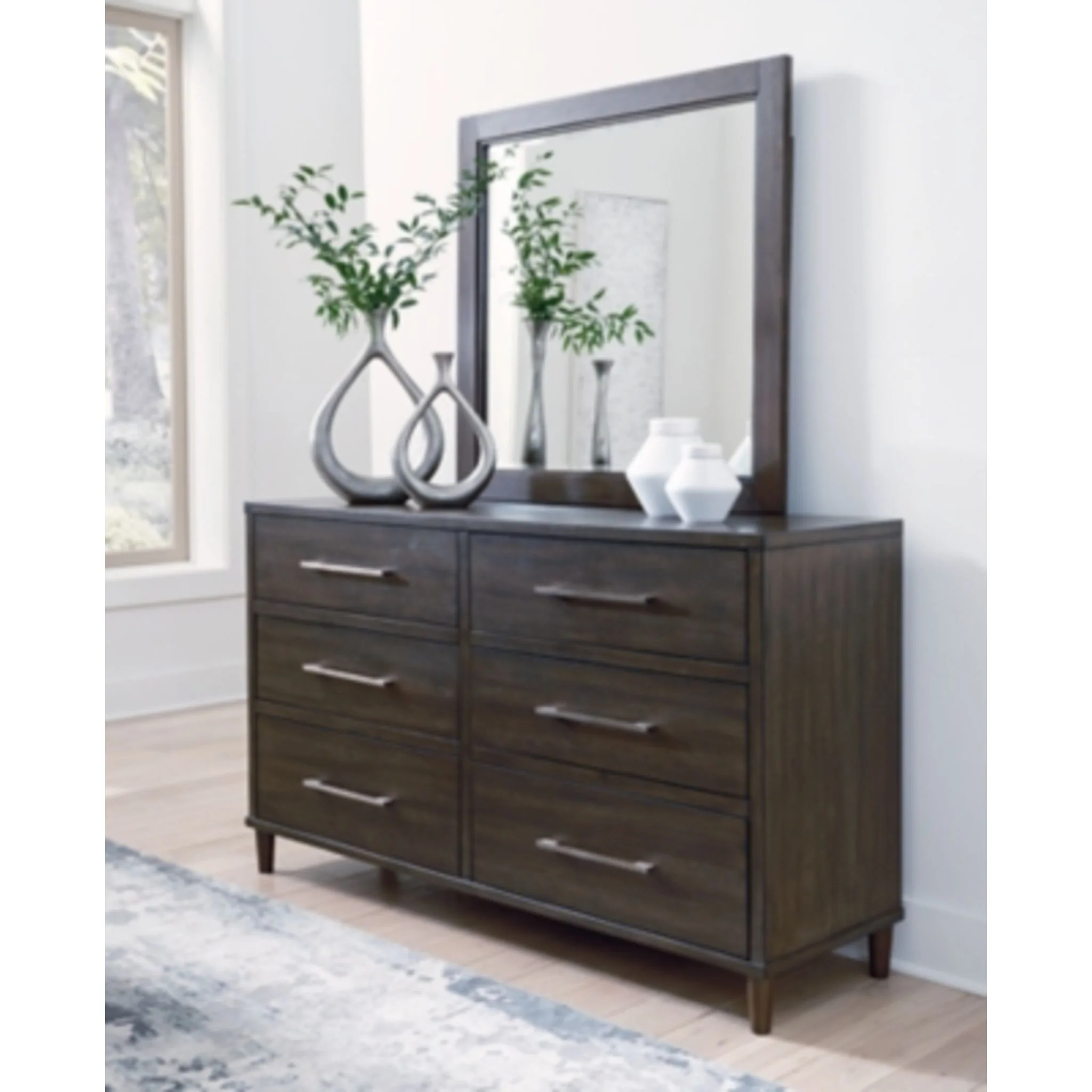 Wittland Dresser and Mirror - Image 8