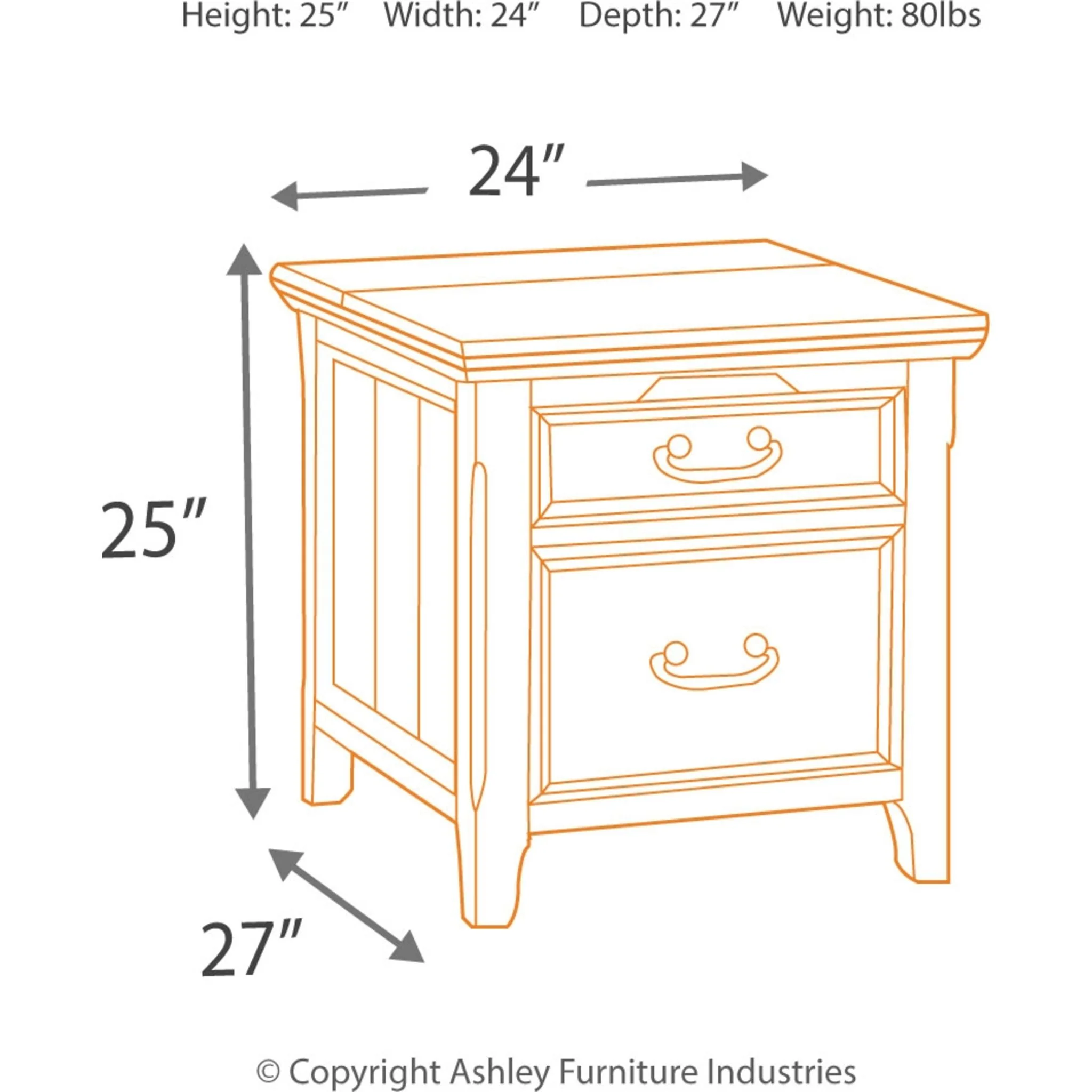 Woodboro End Table with Storage - Image 12